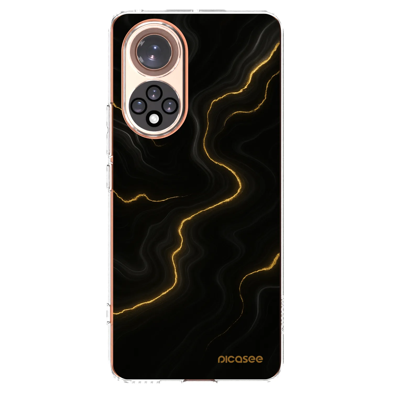 Picasee husă transparentă din silicon pentru Honor 50 5G - Thunder