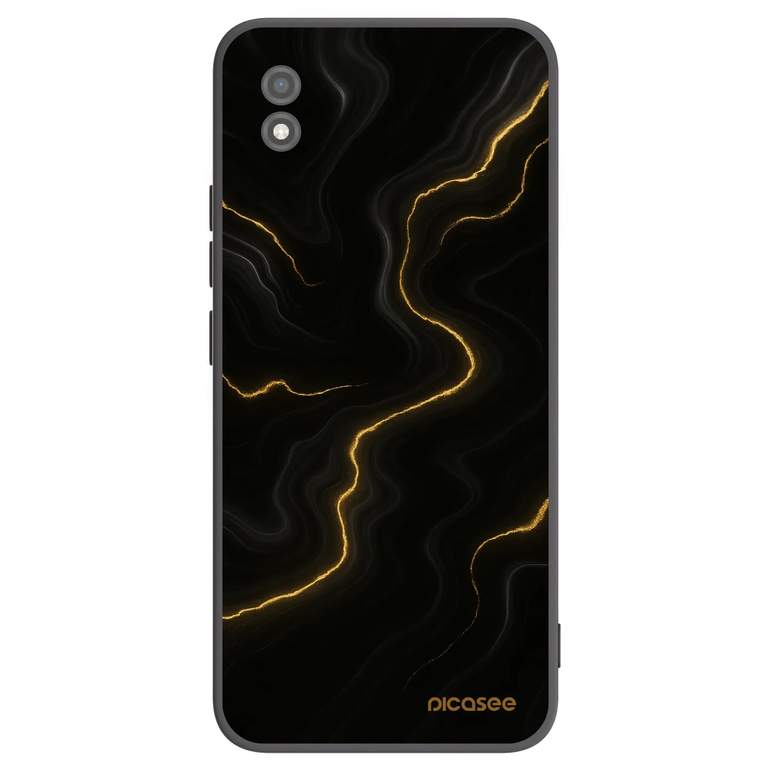 Picasee husă neagră din silicon pentru Realme C11 (2021) - Thunder