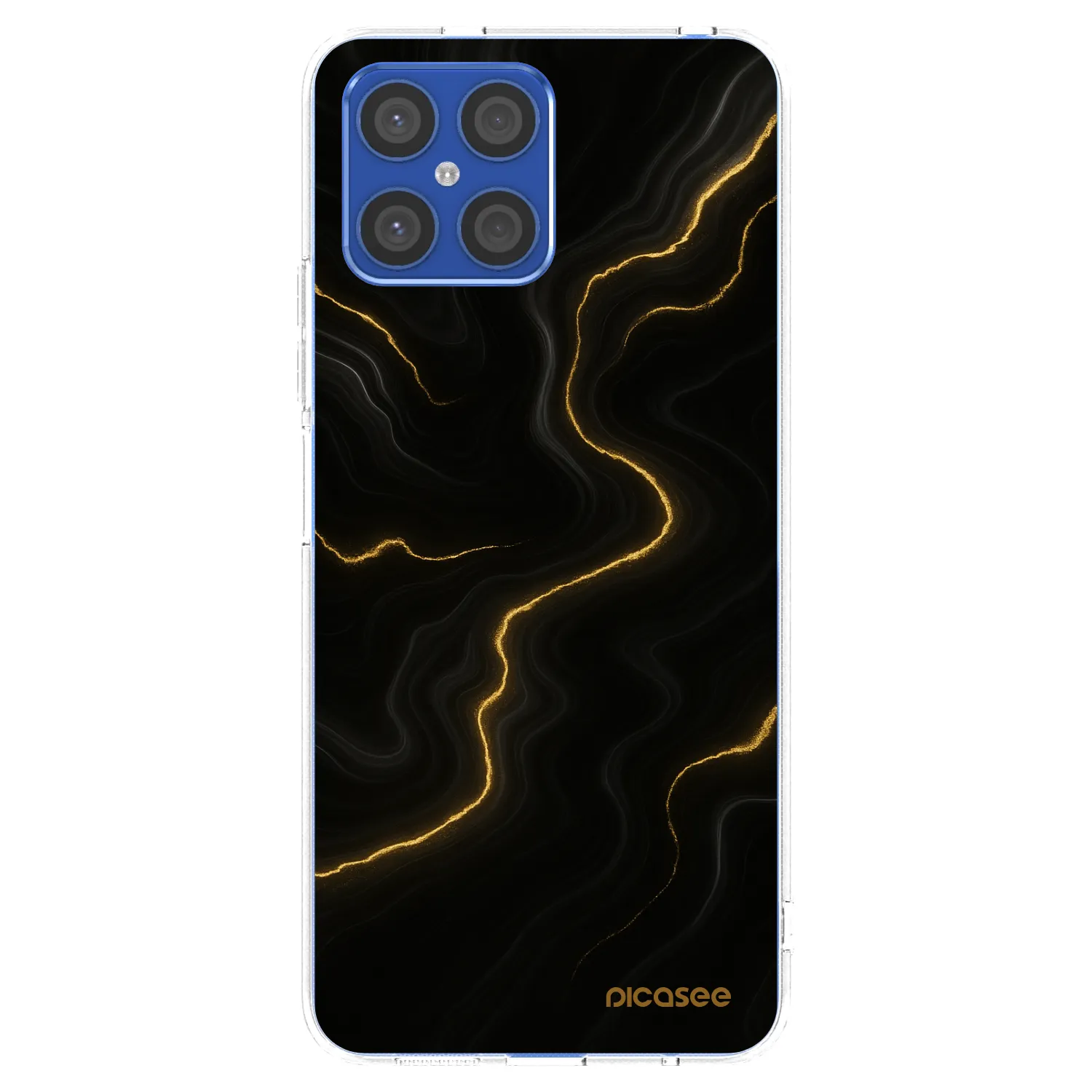 Picasee husă transparentă din silicon pentru Honor X8 4G - Thunder