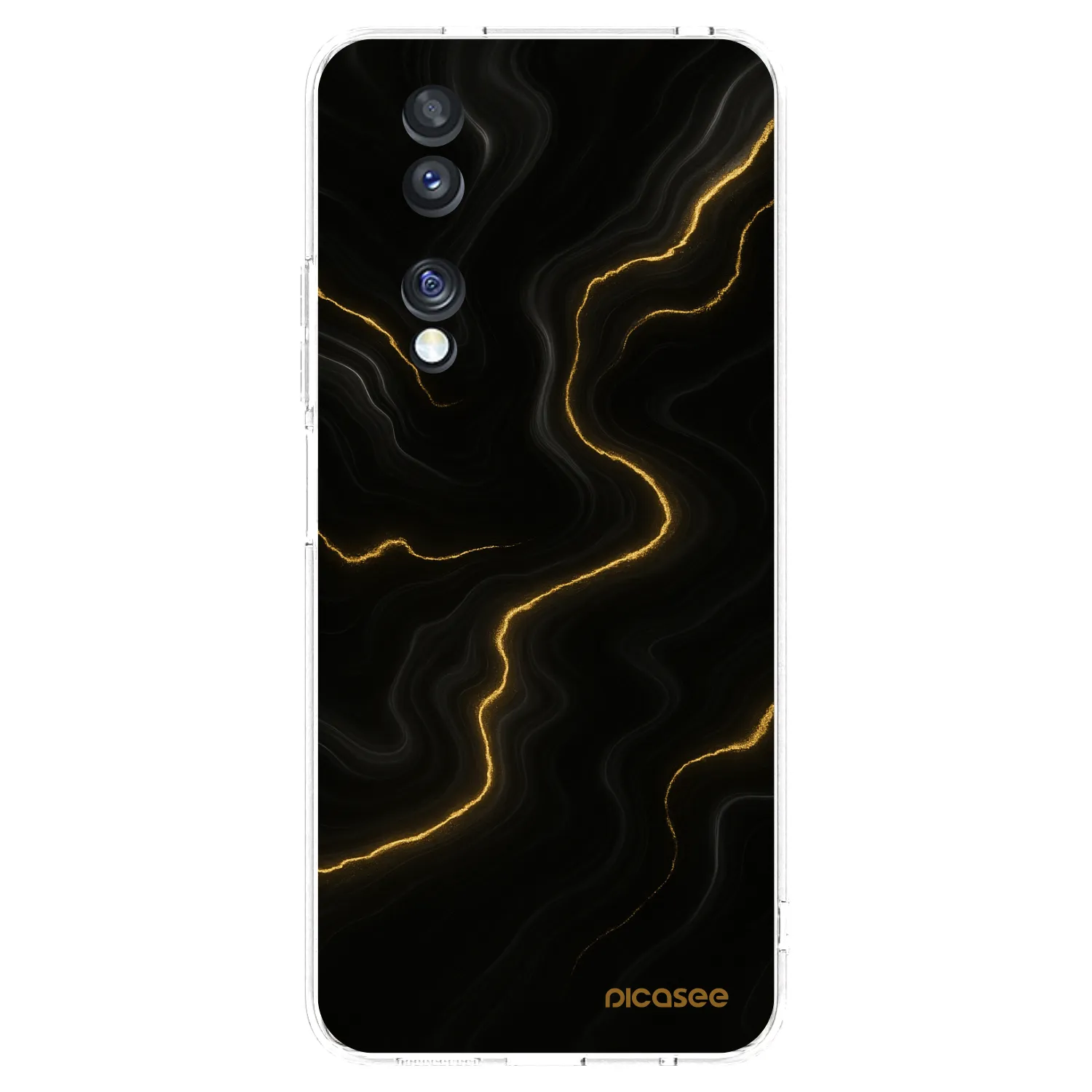 Picasee husă transparentă din silicon pentru Honor 70 - Thunder
