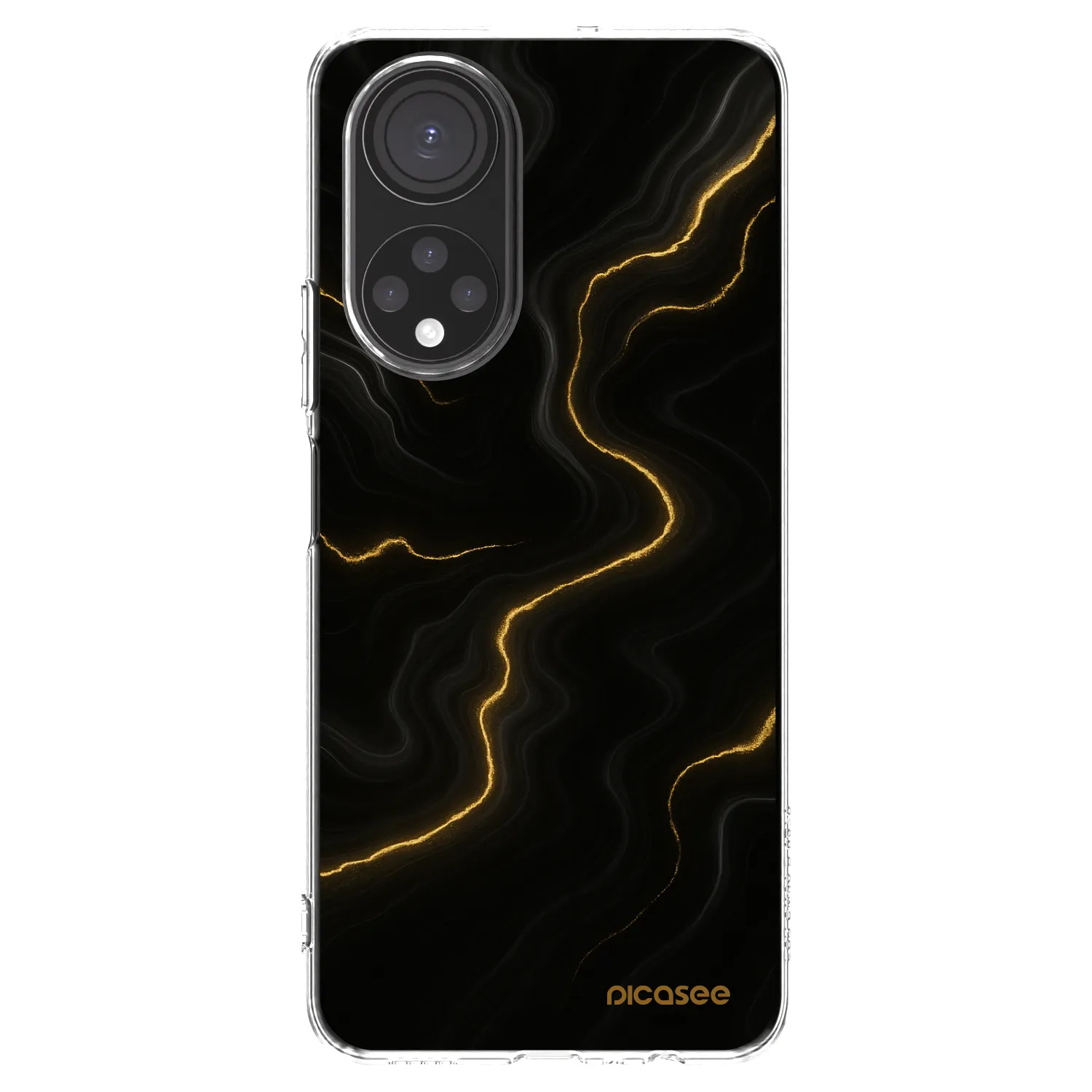 Picasee husă transparentă din silicon pentru Honor X7 - Thunder