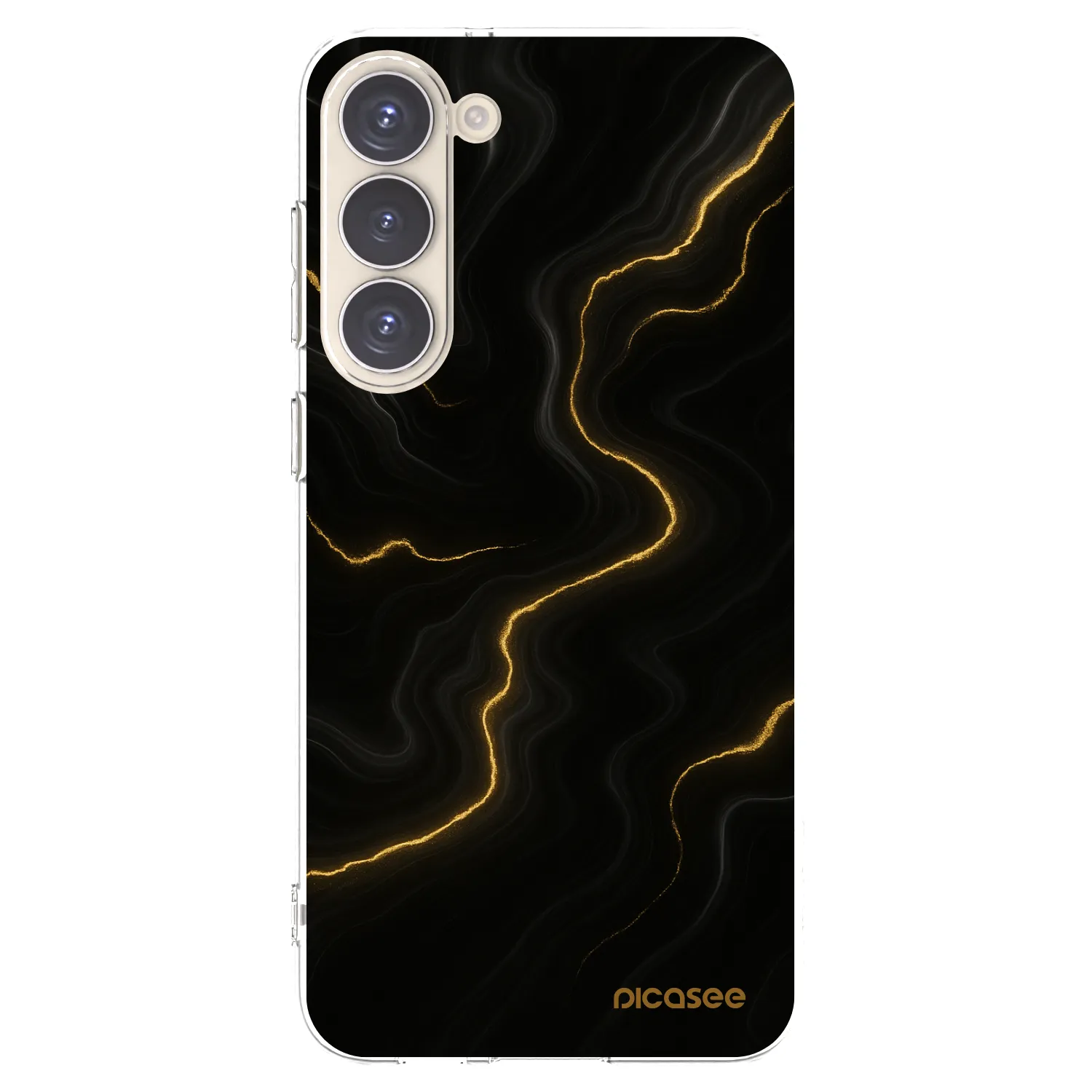 Picasee husă transparentă din silicon pentru Samsung Galaxy S23+ 5G - Thunder