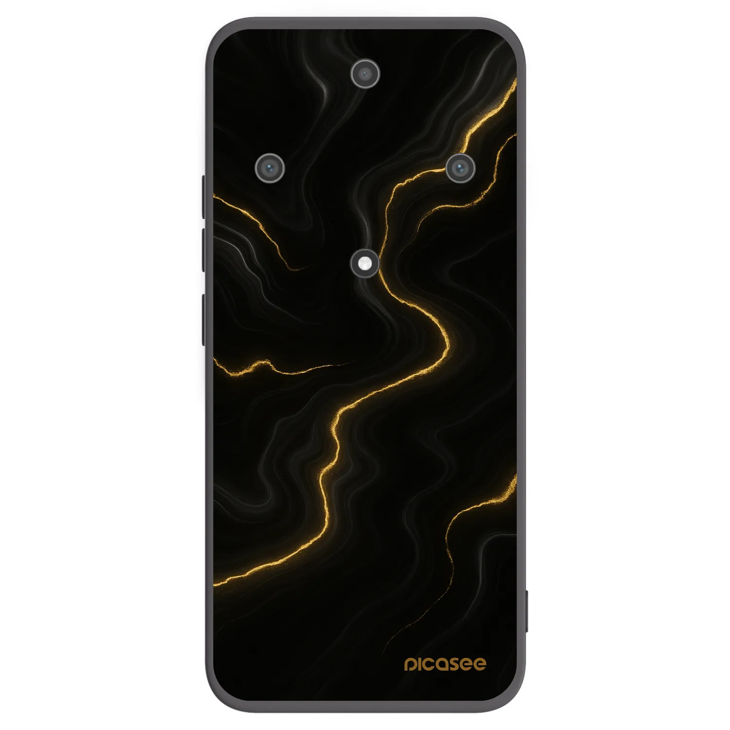 Picasee husă neagră din silicon pentru Honor Magic5 Lite 5G - Thunder