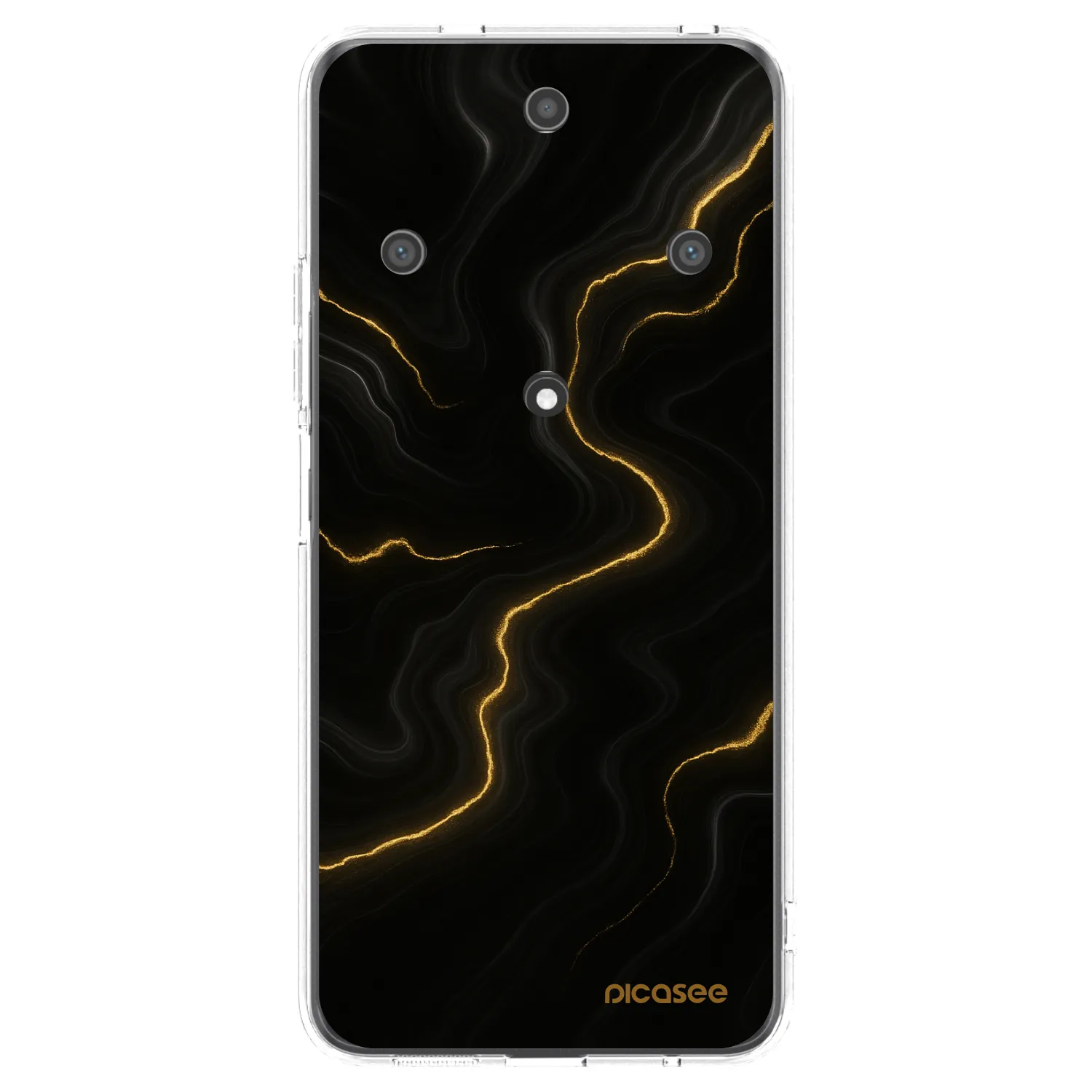 Picasee husă transparentă din silicon pentru Honor Magic5 Lite 5G - Thunder