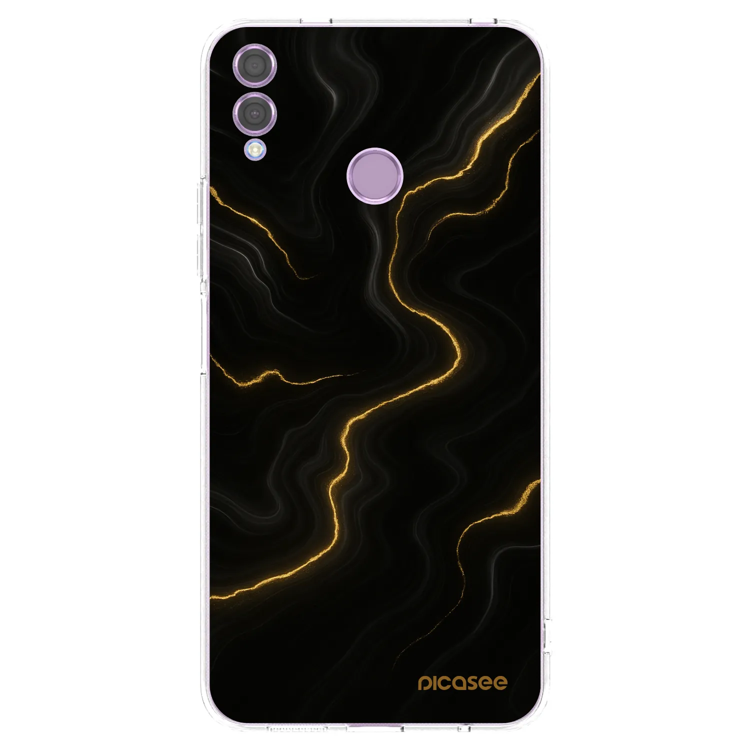 Picasee husă transparentă din silicon pentru Honor 8X - Thunder