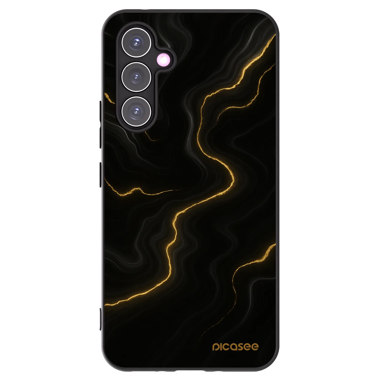 Picasee husă neagră din silicon pentru Samsung Galaxy A54 5G A546B - Thunder