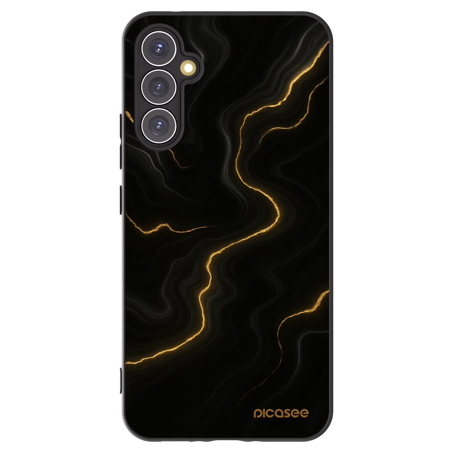 Picasee husă neagră din silicon pentru Samsung Galaxy A34 5G A346B - Thunder