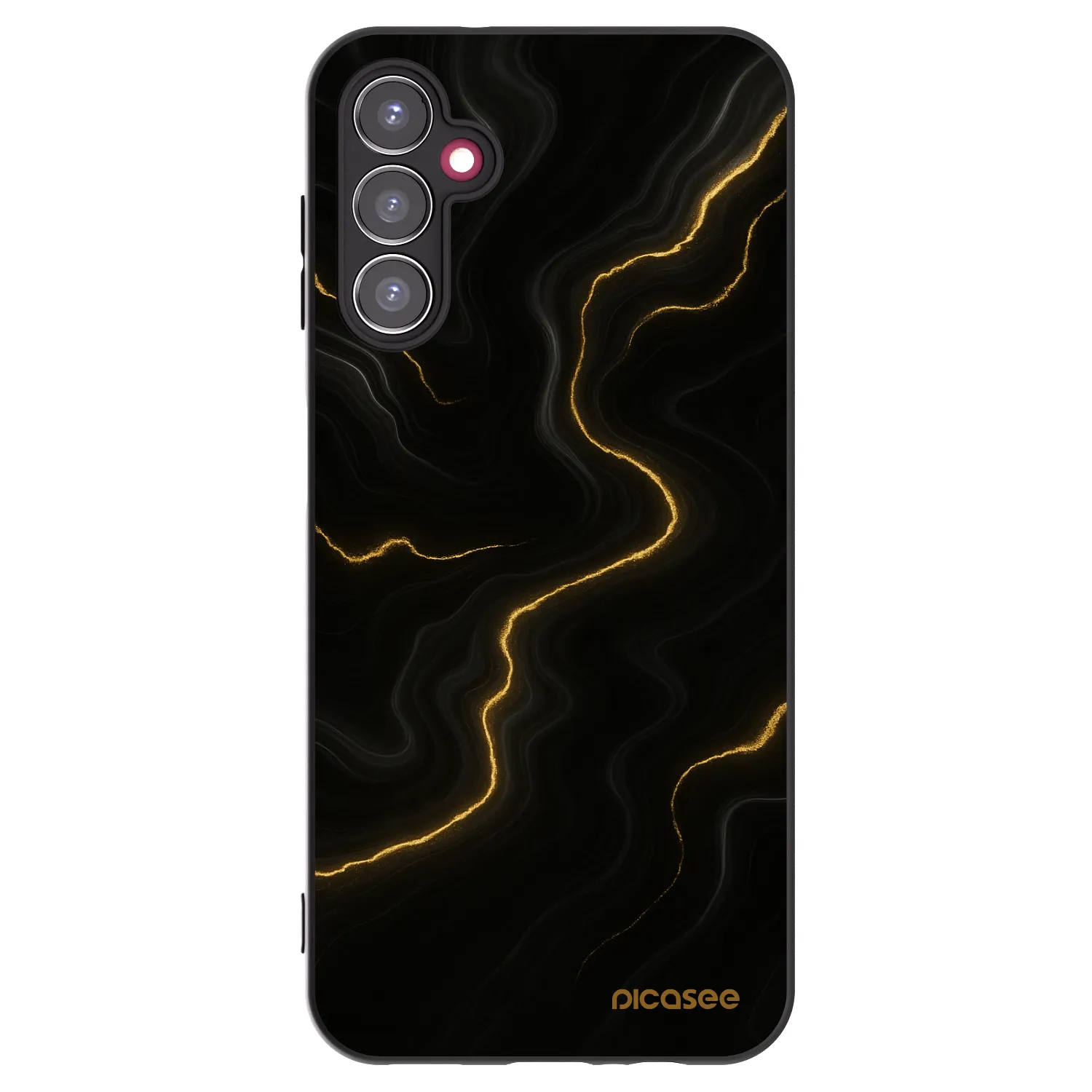 Picasee husă neagră din silicon pentru Samsung Galaxy A14 4G A145R - Thunder