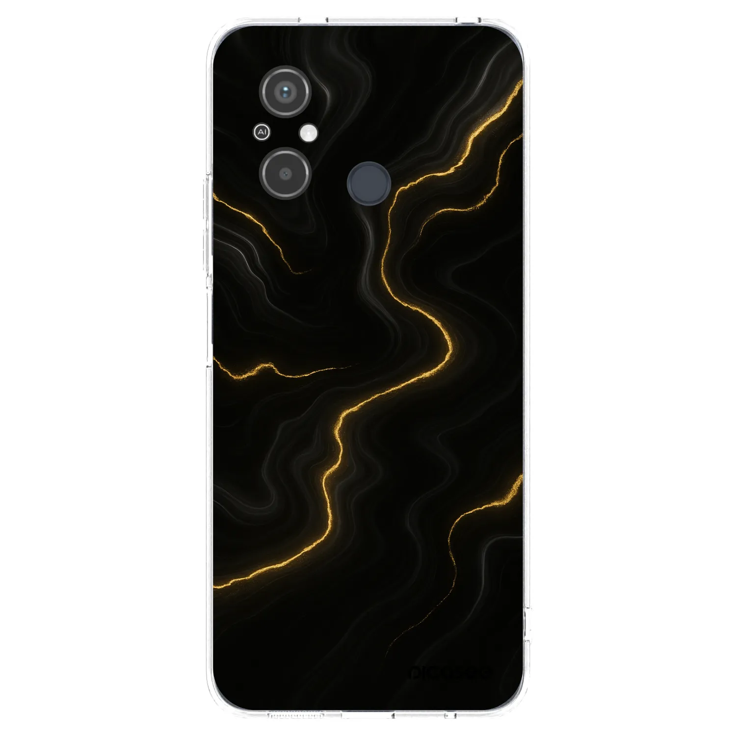 Picasee husă transparentă din silicon pentru Xiaomi Redmi 12C - Thunder