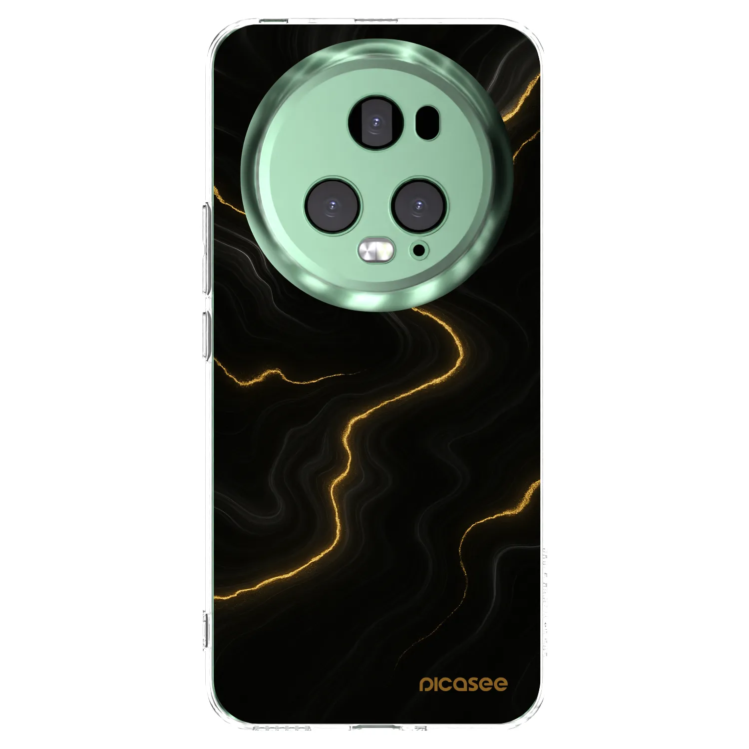 Picasee husă transparentă din silicon pentru Honor Magic5 Pro - Thunder