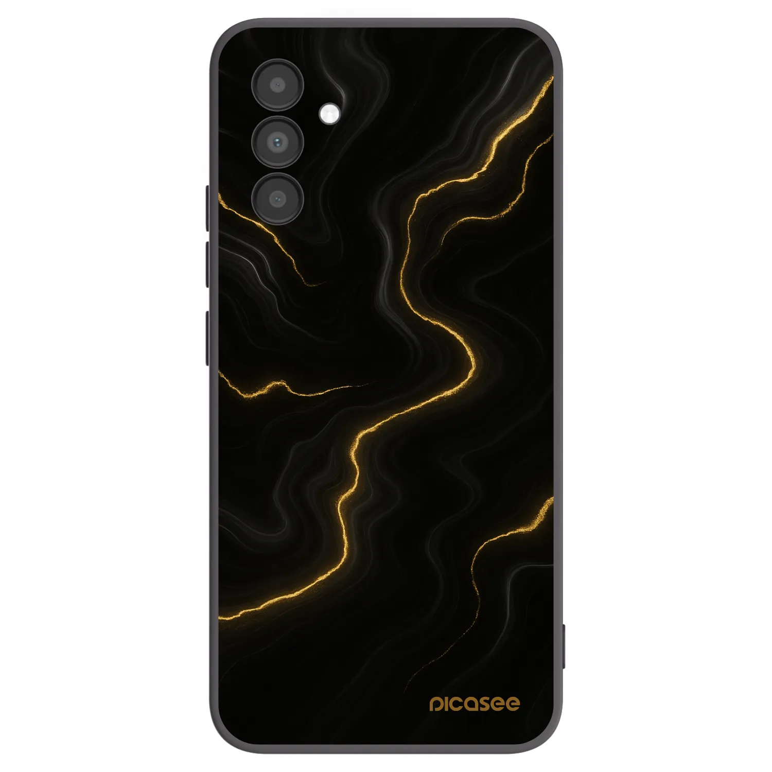 Picasee husă neagră din silicon pentru Samsung Galaxy A04s A047F - Thunder