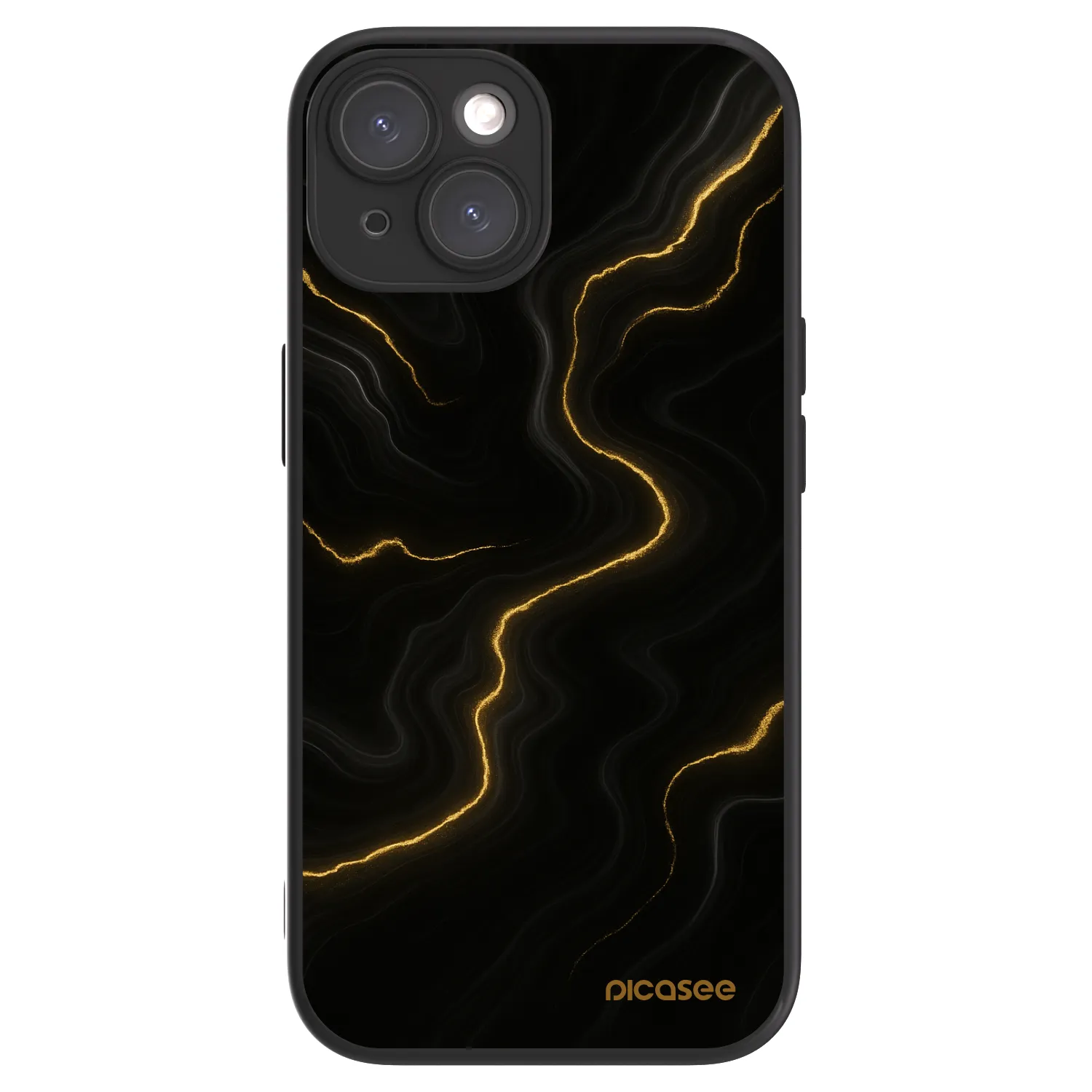 Picasee ULTIMATE CASE MagSafe pentru Apple iPhone 15 - Thunder