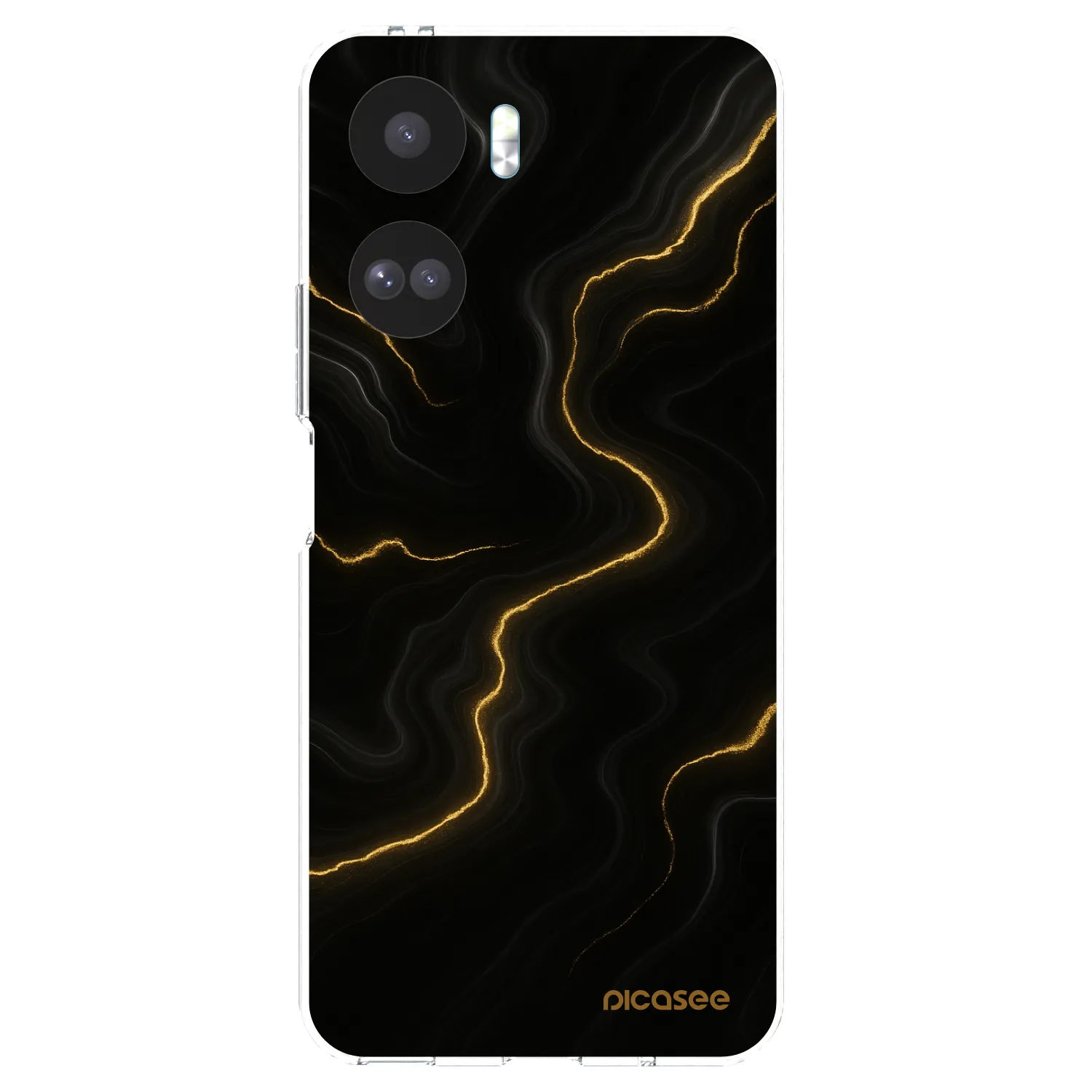 Picasee husă transparentă din silicon pentru Honor 90 Lite 5G - Thunder