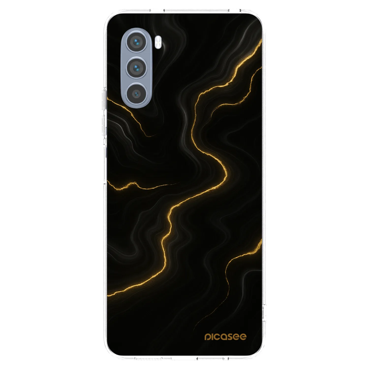 Picasee husă transparentă din silicon pentru Motorola Moto G62 - Thunder