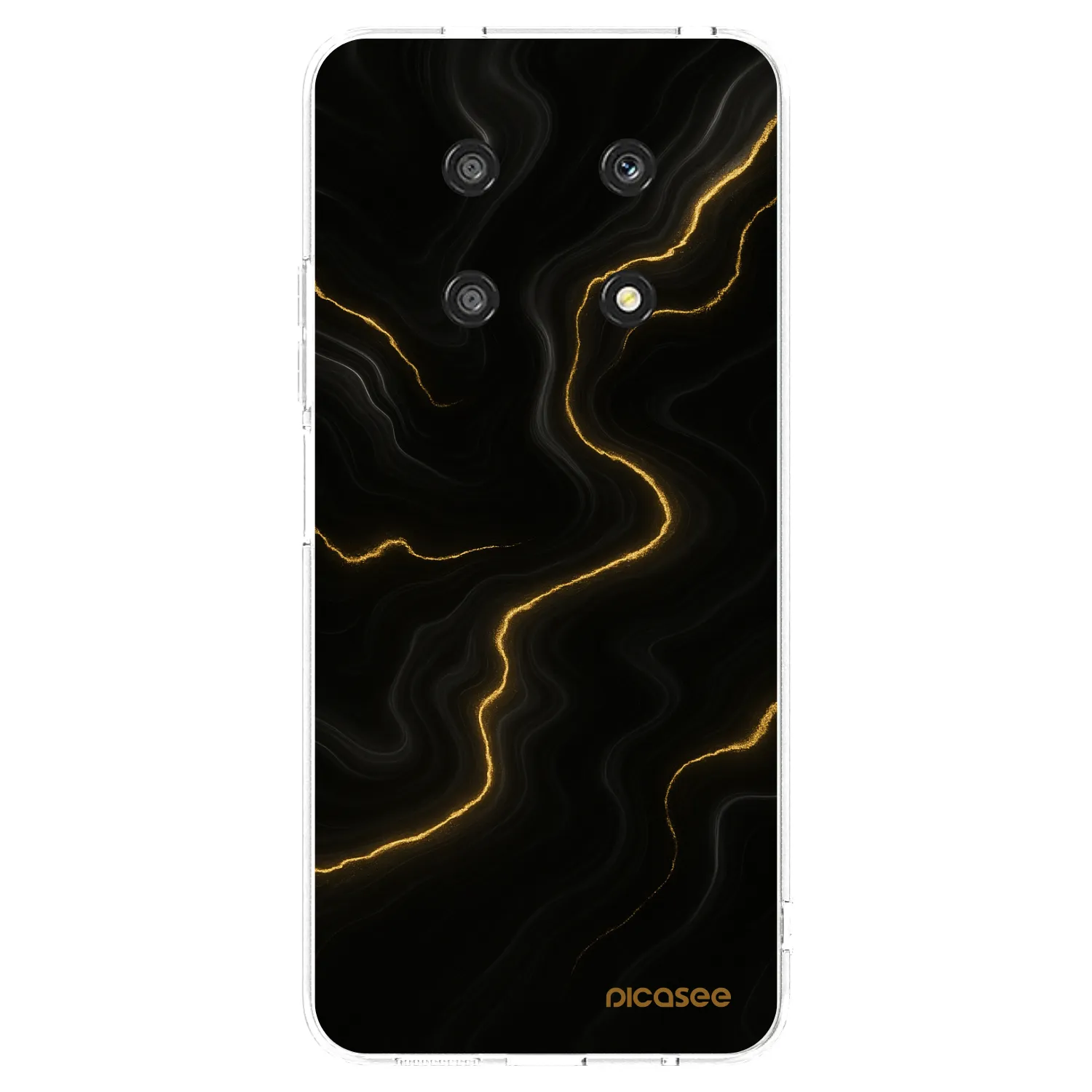 Picasee husă transparentă din silicon pentru Honor Magic4 Lite 5G - Thunder