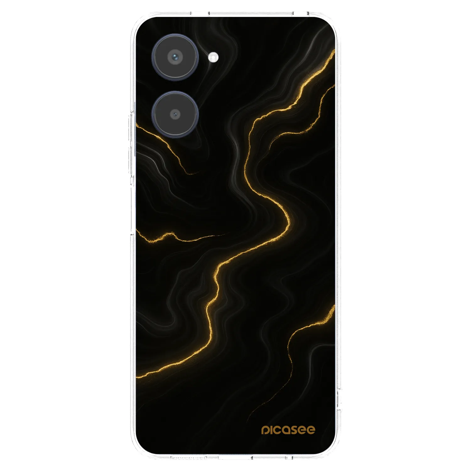 Picasee husă transparentă din silicon pentru Realme 10 4G - Thunder