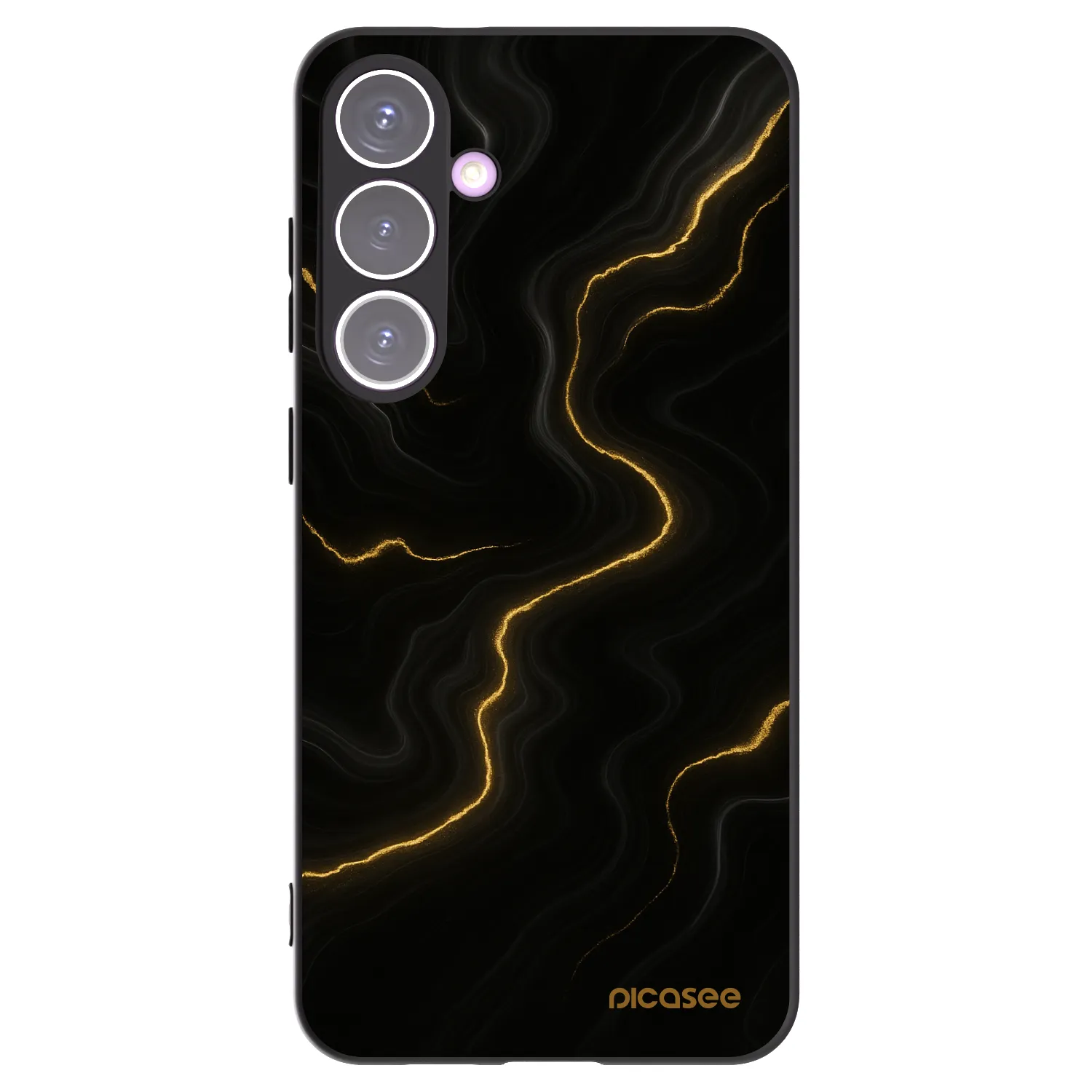 Picasee husă neagră din silicon pentru Samsung Galaxy S24+ S926B 5G - Thunder