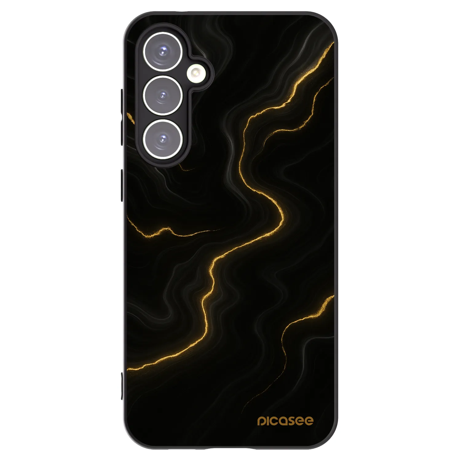 Picasee husă neagră din silicon pentru Samsung Galaxy S23 FE S711B - Thunder