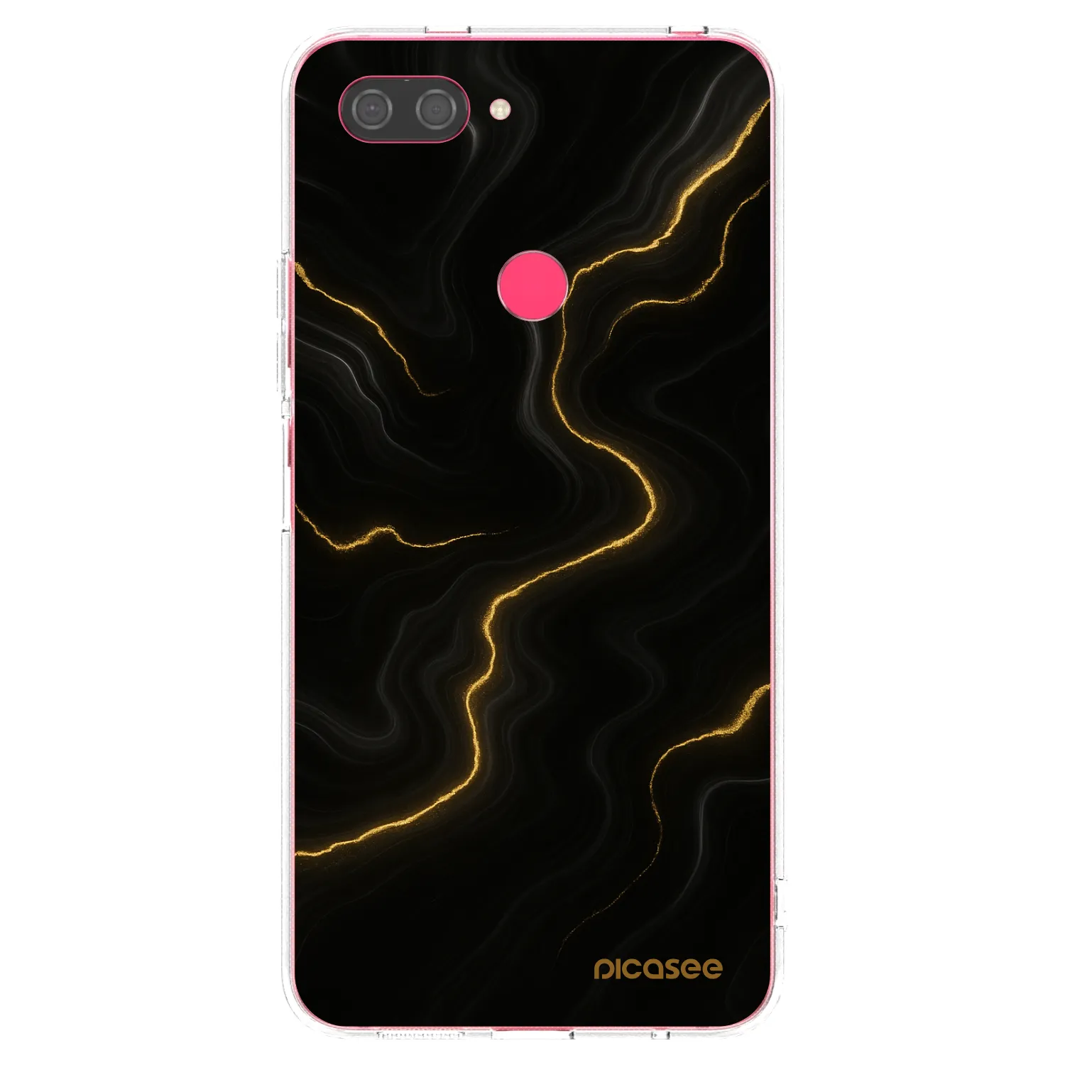 Picasee husă transparentă din silicon pentru Xiaomi Mi 8 Lite - Thunder