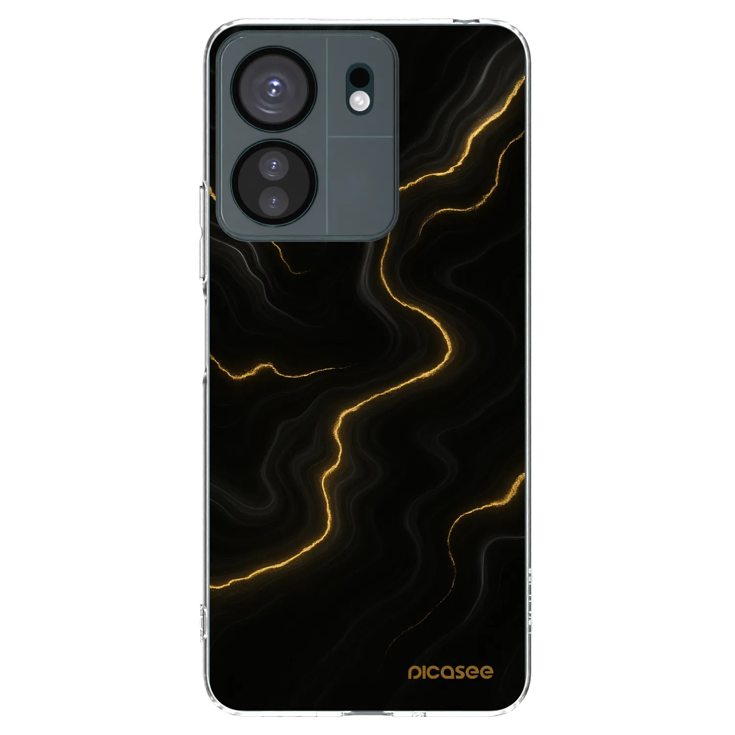 Picasee husă transparentă din silicon pentru Xiaomi Redmi 13C 4G - Thunder