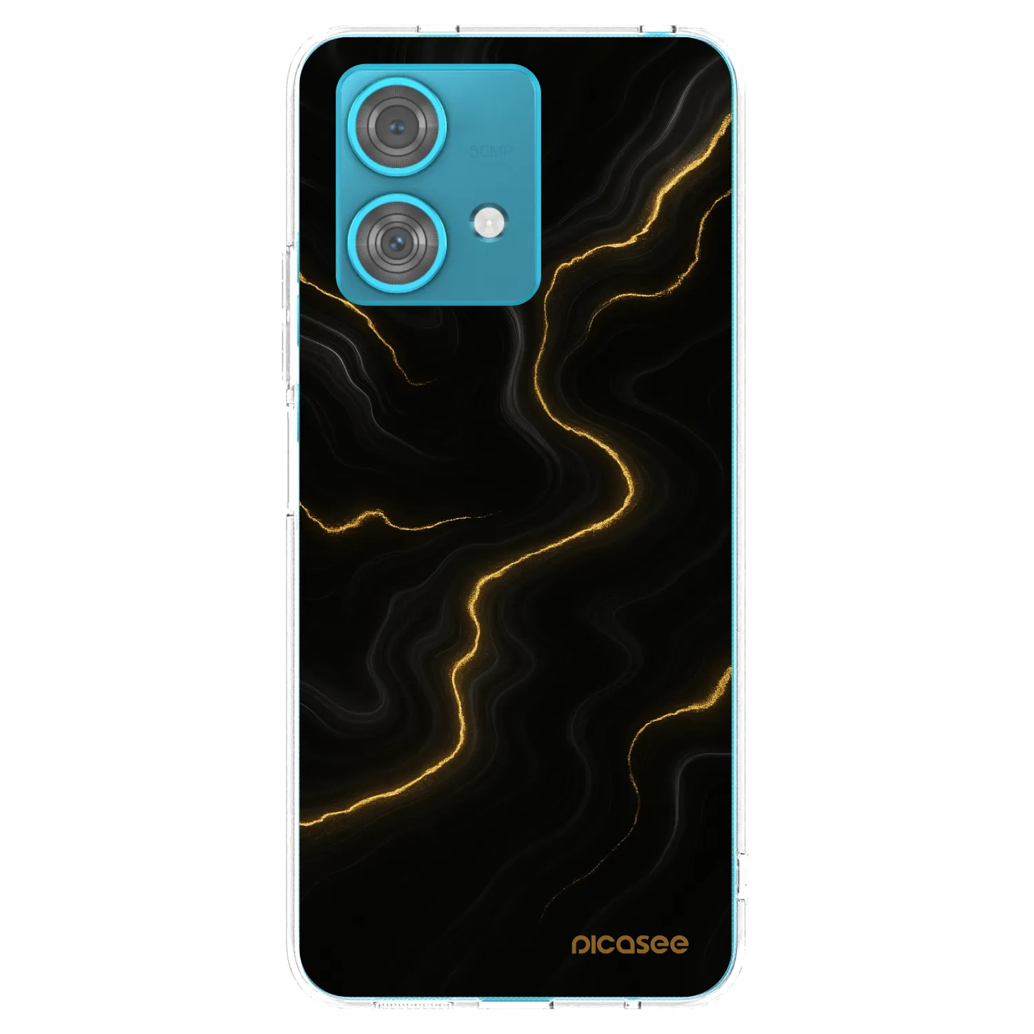Picasee husă transparentă din silicon pentru Motorola Edge 40 Neo - Thunder
