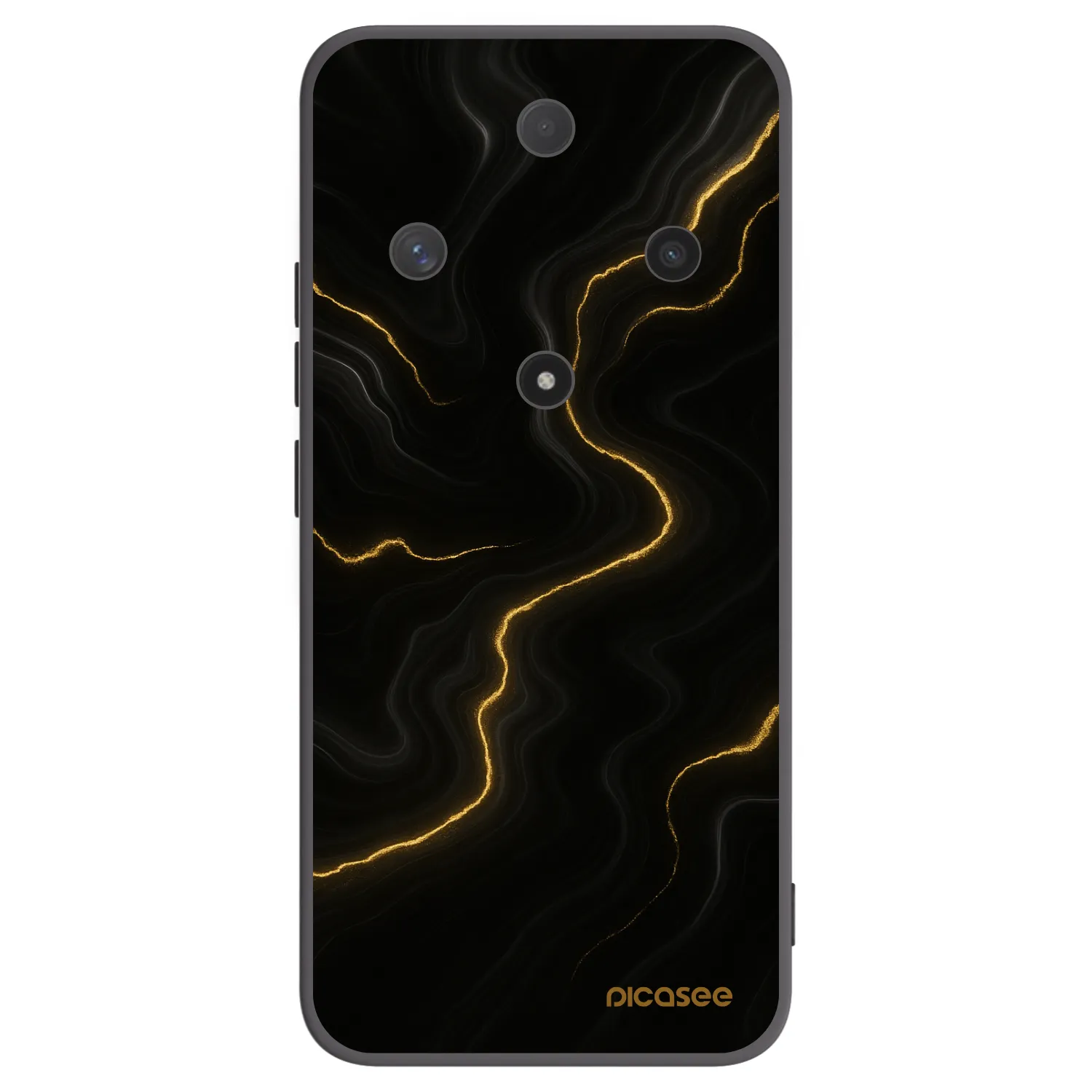 Picasee husă neagră din silicon pentru Honor Magic6 Lite 5G - Thunder