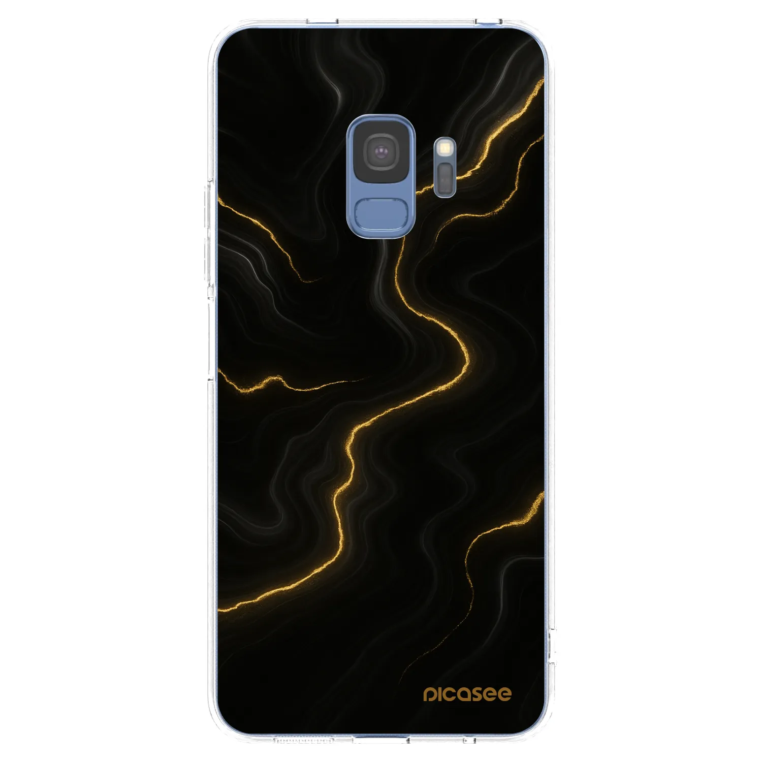 Picasee husă transparentă din silicon pentru Samsung Galaxy S9 G960F - Thunder