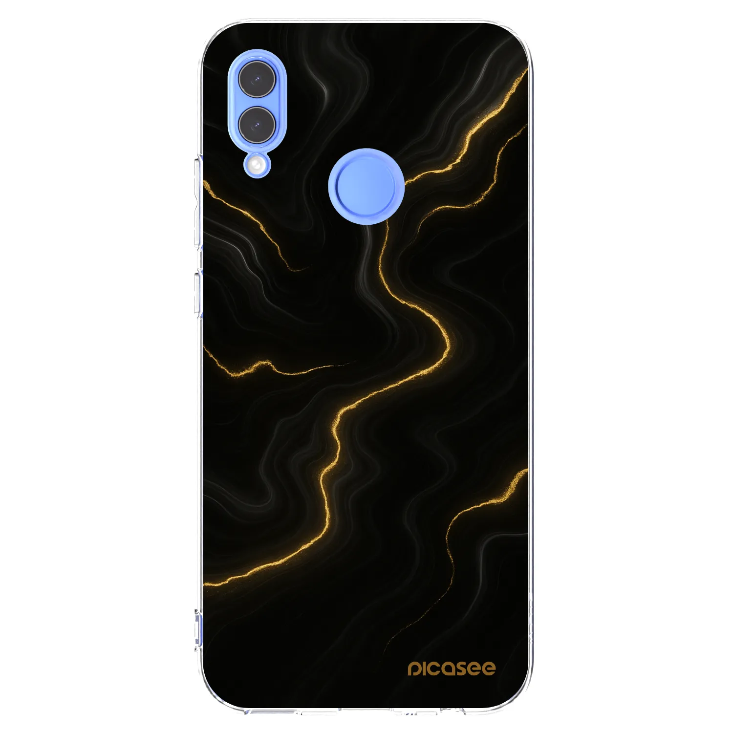Picasee husă transparentă din silicon pentru Honor 10 Lite - Thunder