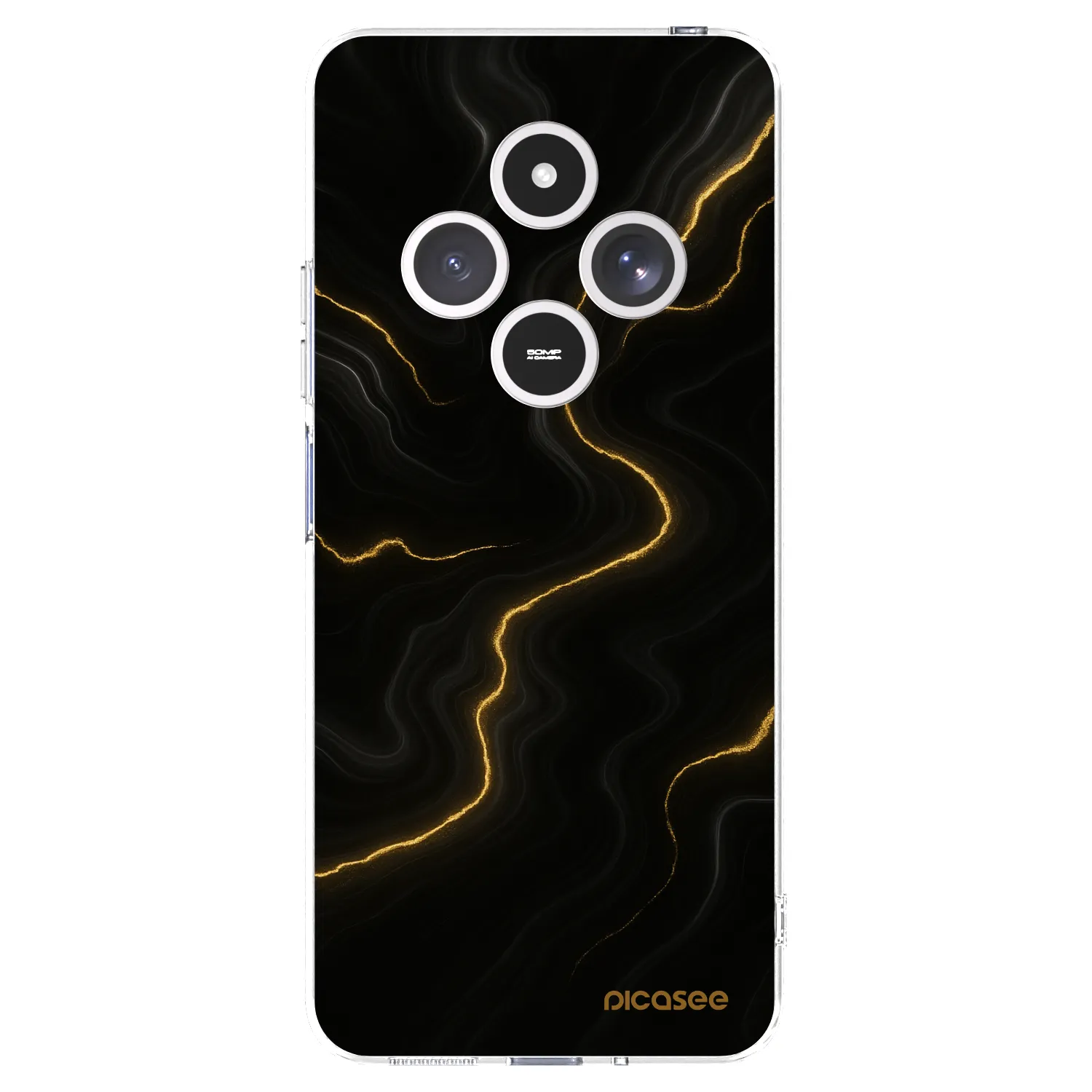 Picasee husă transparentă din silicon pentru Xiaomi Redmi 14C - Thunder