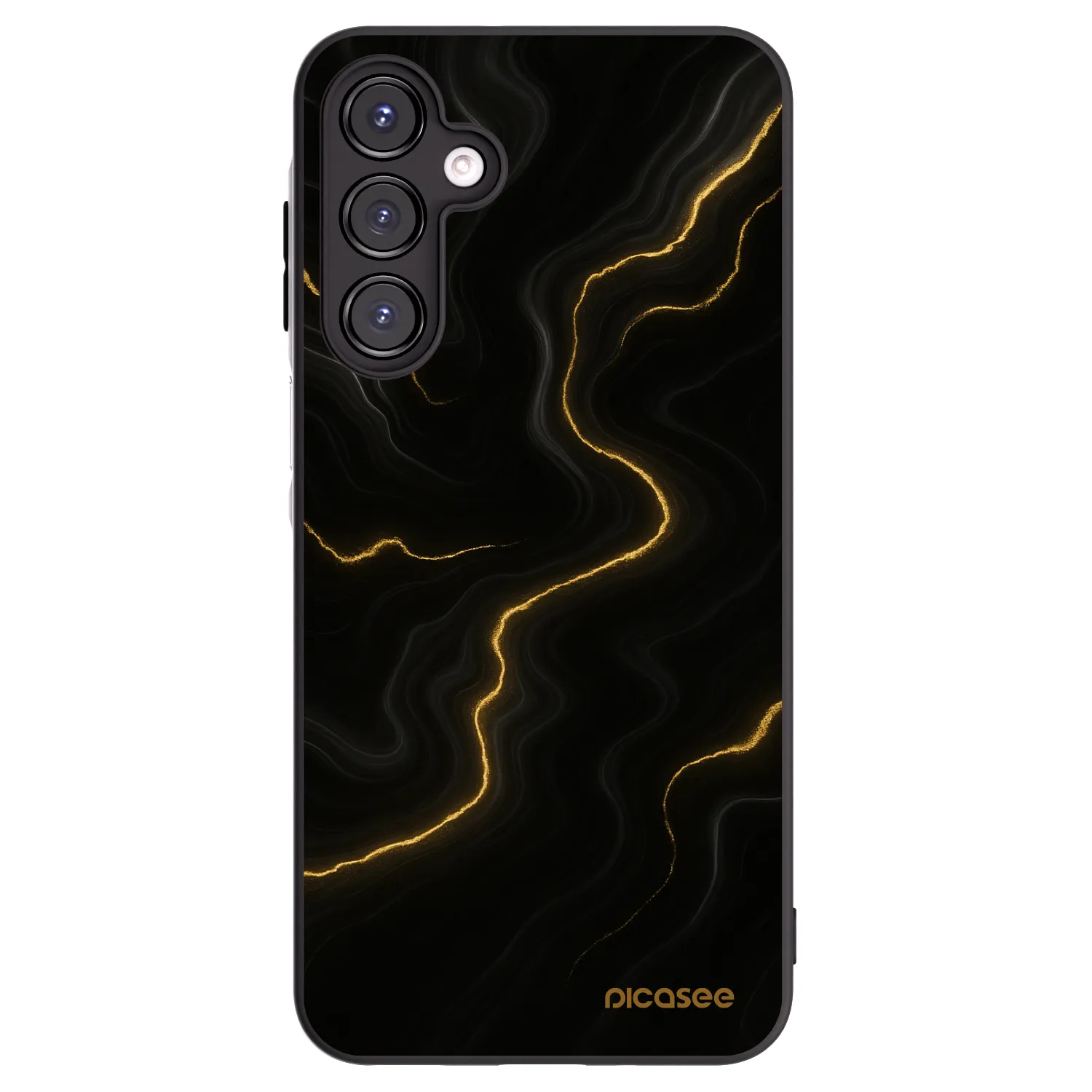 Picasee husă neagră din silicon pentru Samsung Galaxy A16 5G - Thunder