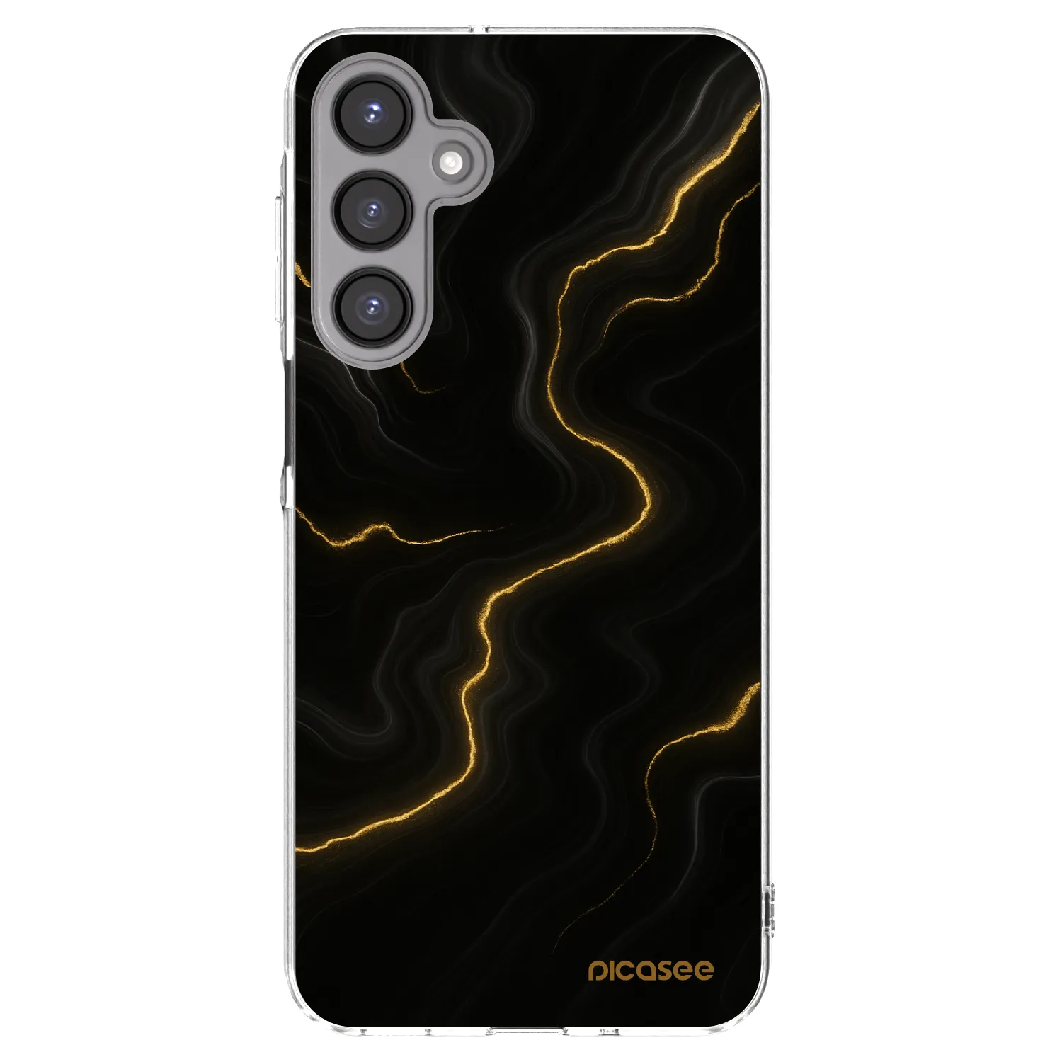 Picasee husă transparentă din silicon pentru Samsung Galaxy A16 5G - Thunder