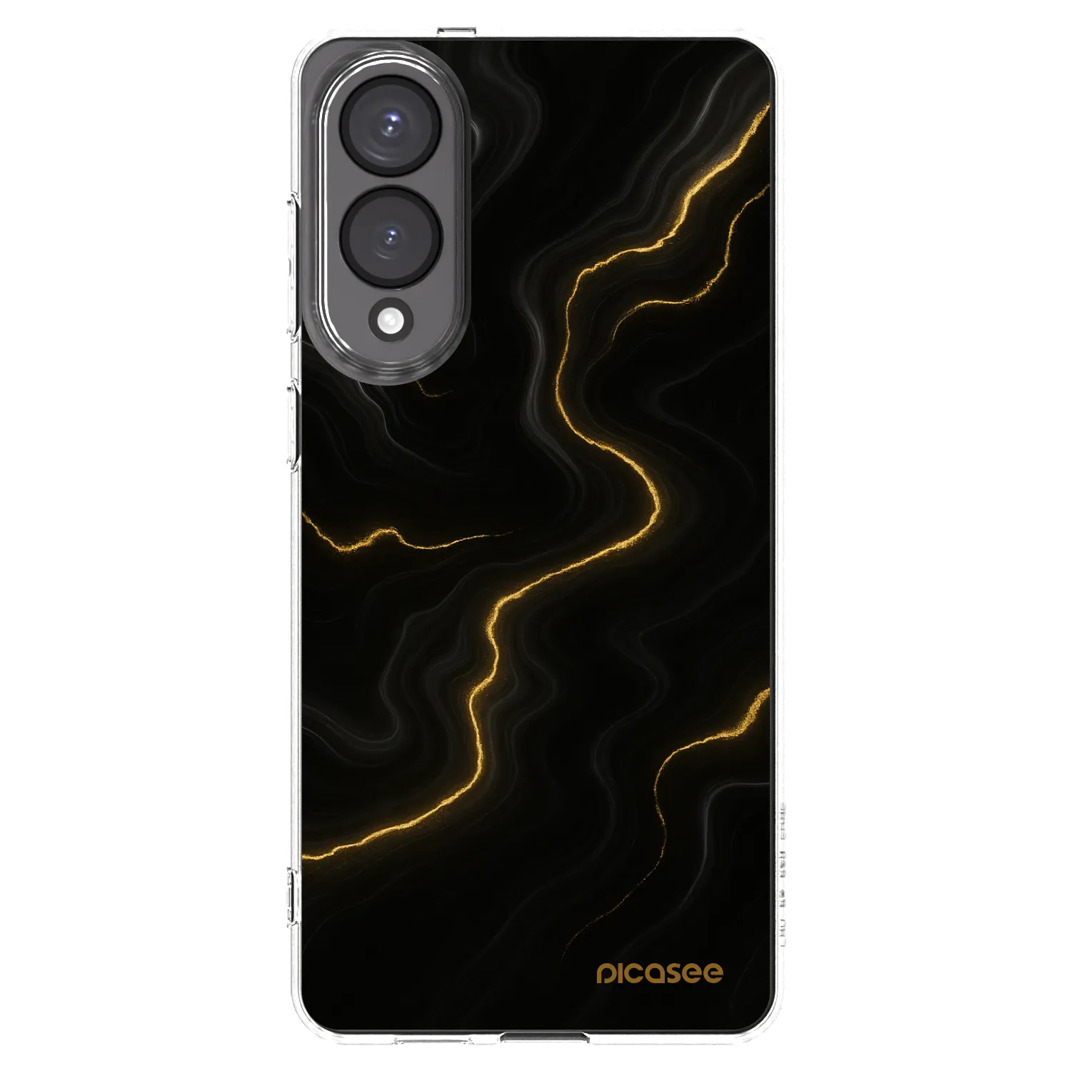 Picasee husă transparentă din silicon pentru Samsung Galaxy S25 Edge 5G - Thunder