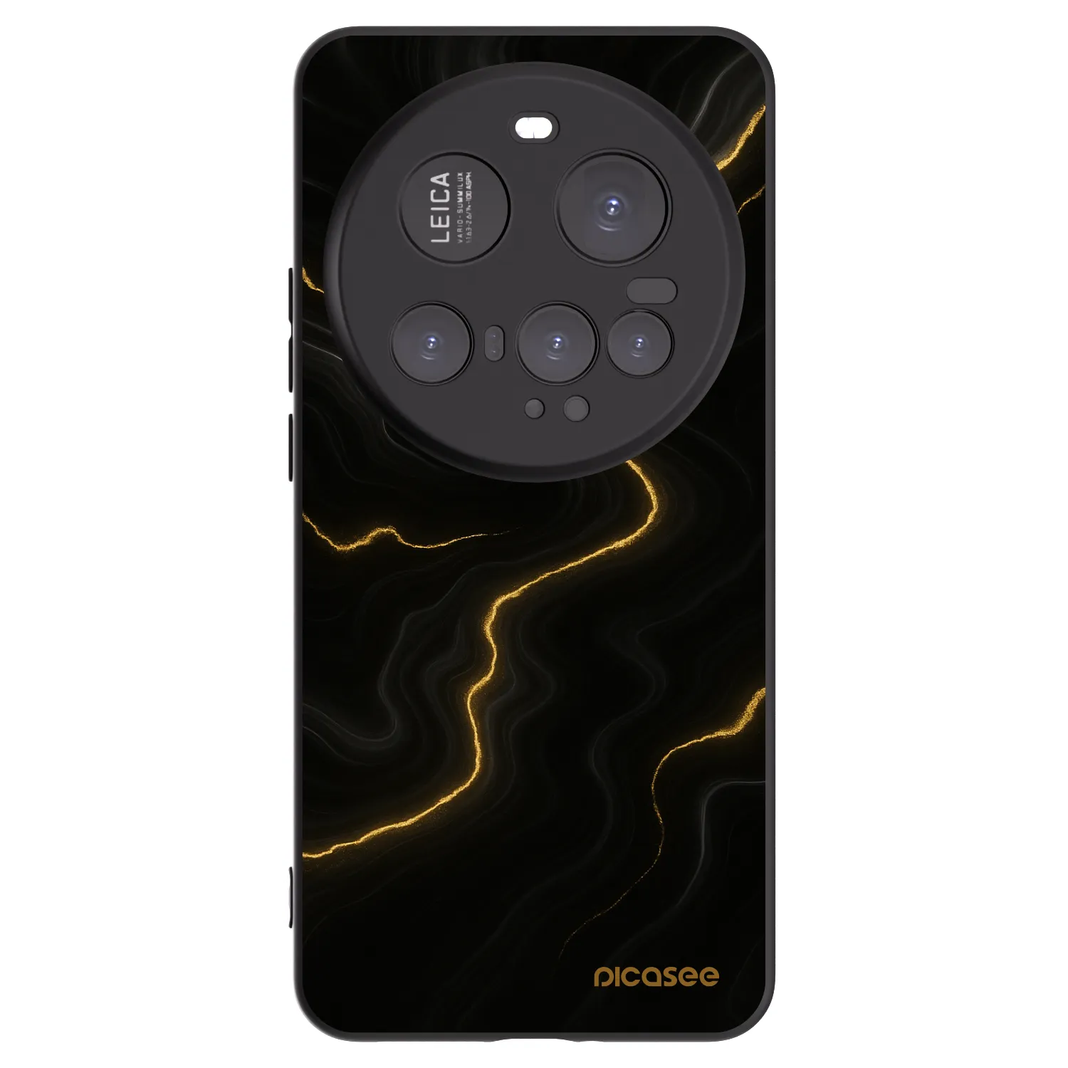 Picasee husă neagră din silicon pentru Xiaomi 15 Ultra - Thunder