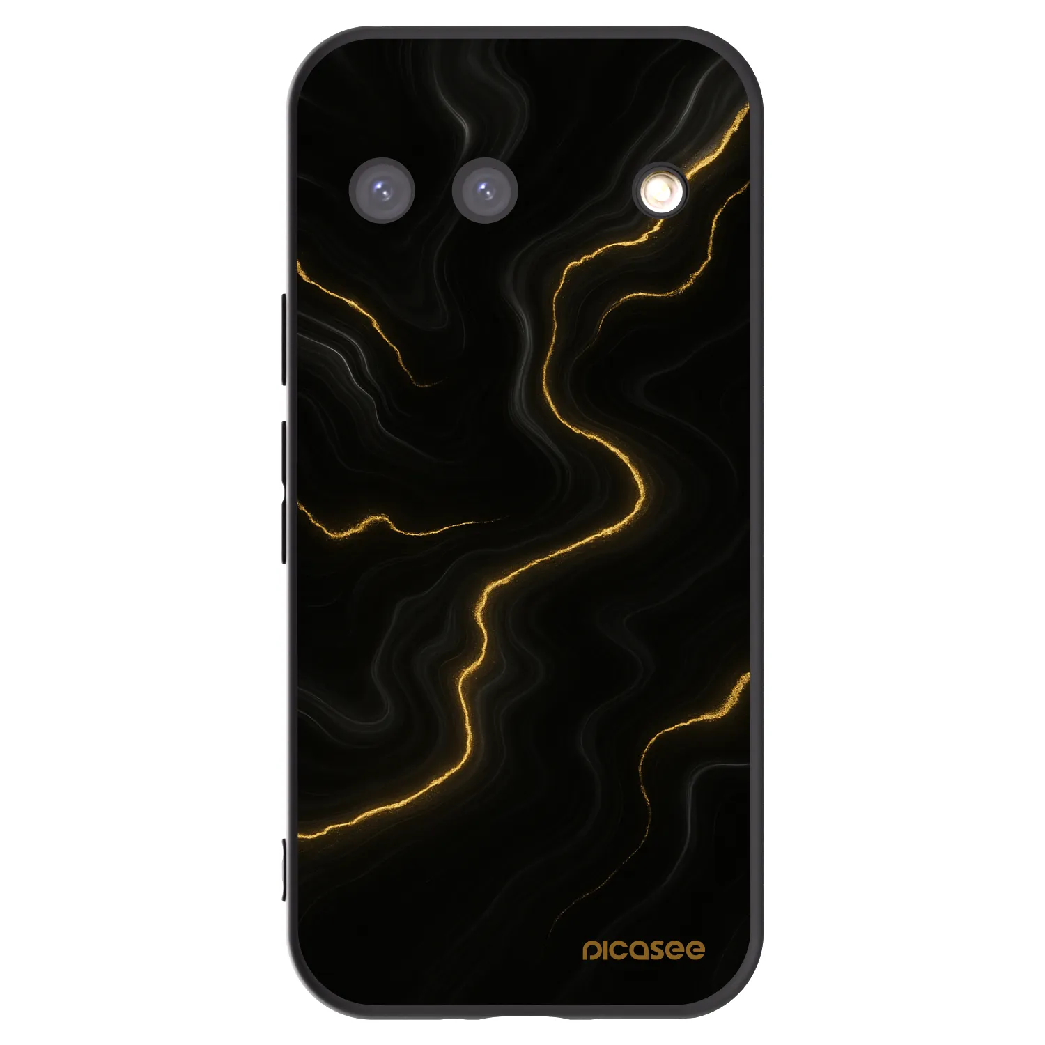 Picasee husă neagră din silicon pentru Google Pixel 9 - Thunder
