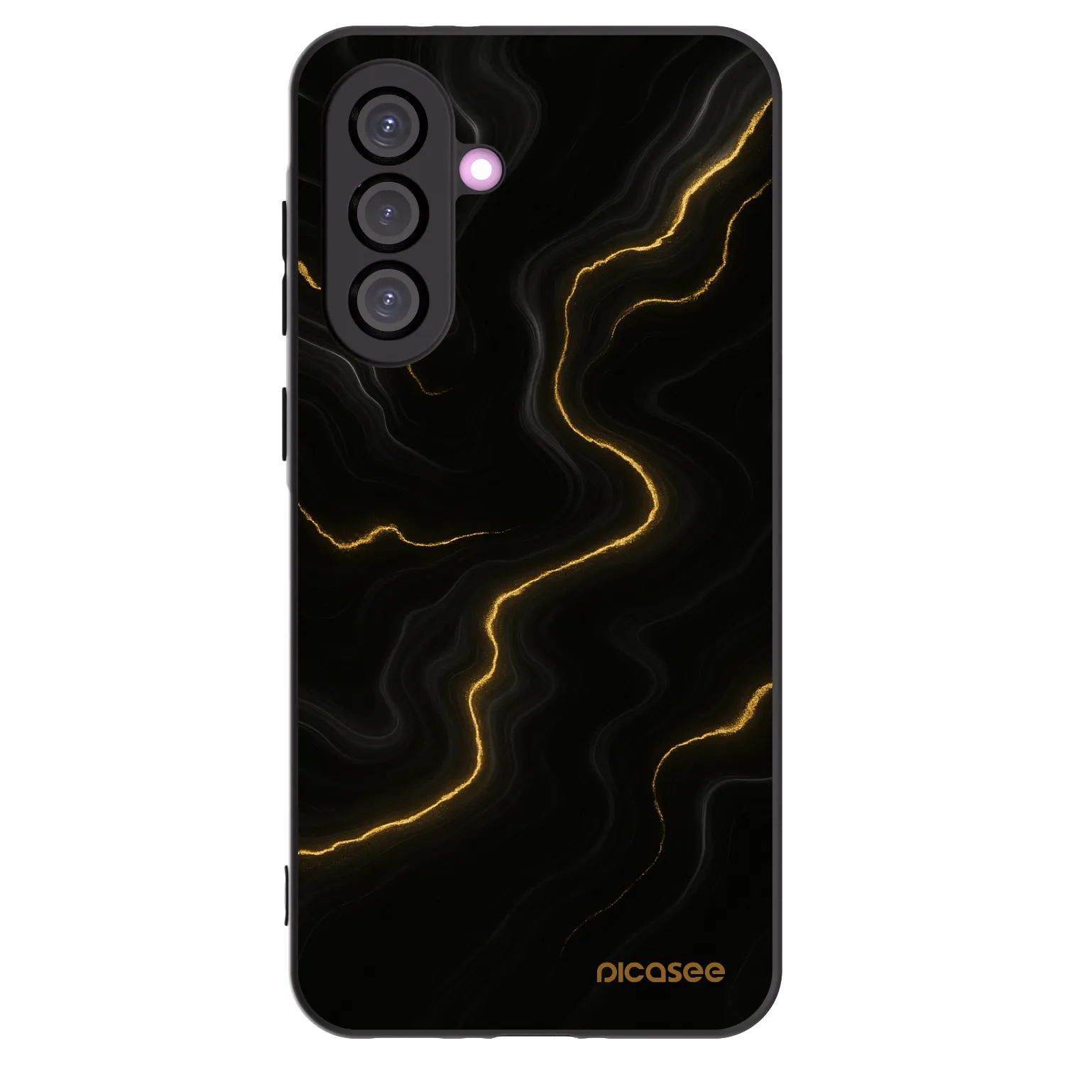 Picasee husă neagră din silicon pentru Samsung Galaxy A36 5G - Thunder