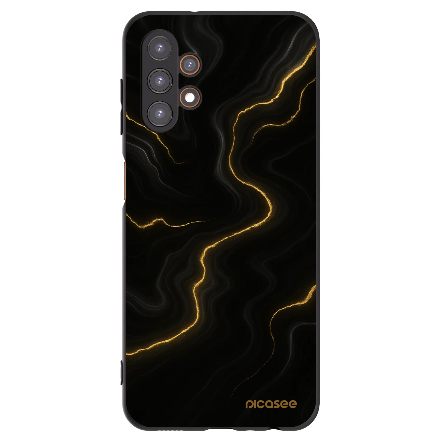 Picasee husă neagră din silicon pentru Samsung Galaxy A13 5G - Thunder