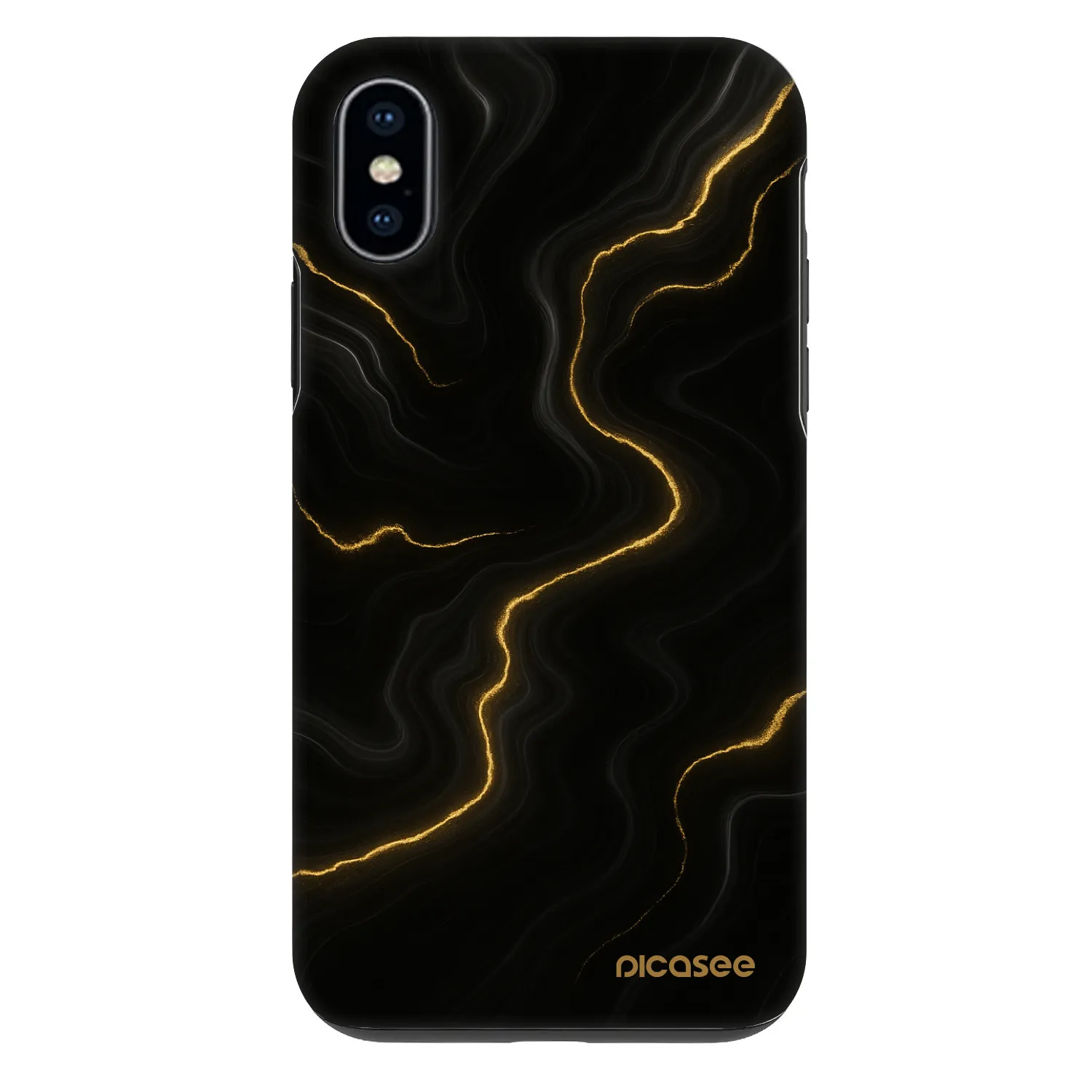Picasee Fashion Case pentru Apple iPhone X/XS - Thunder
