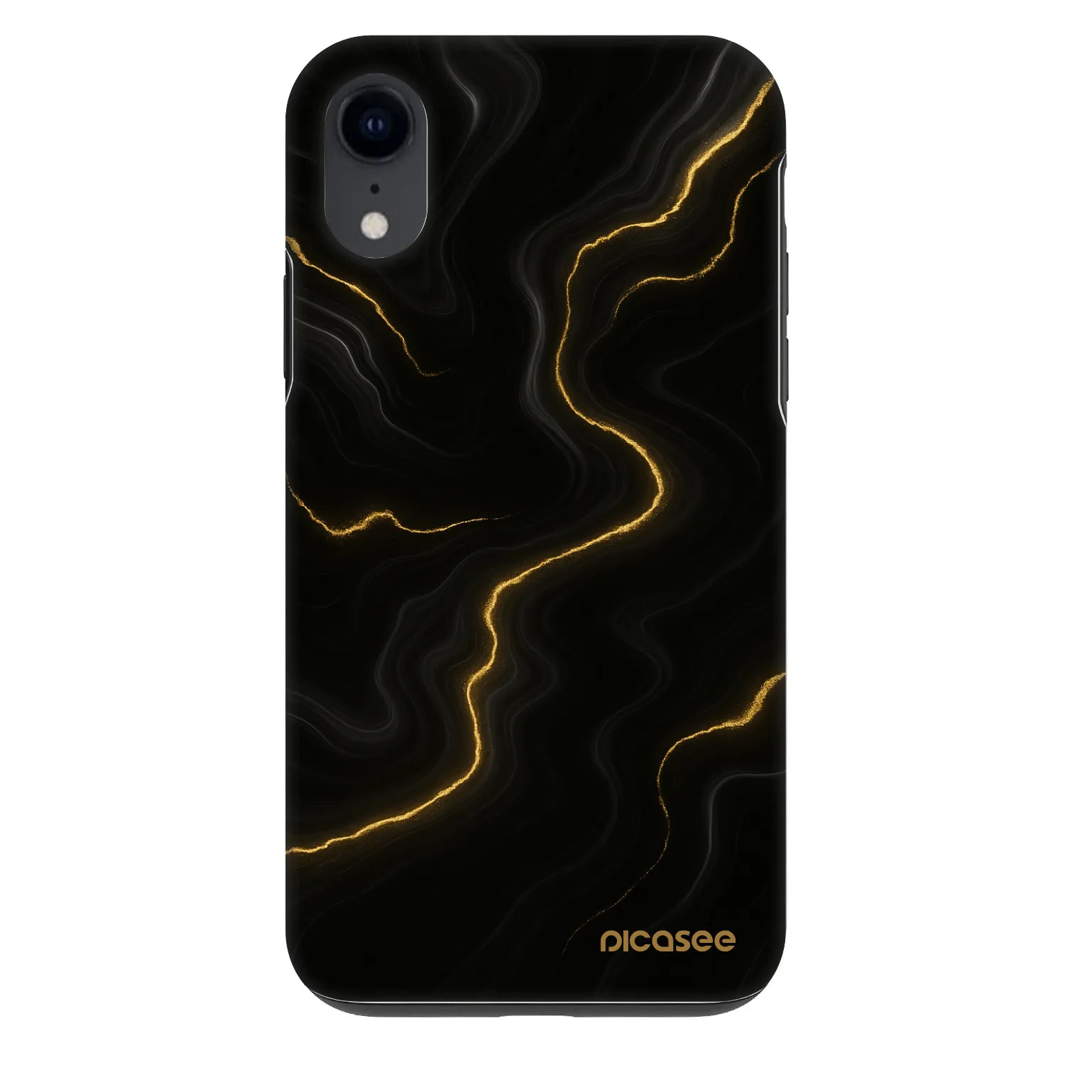 Picasee Fashion Case pentru Apple iPhone XR - Thunder