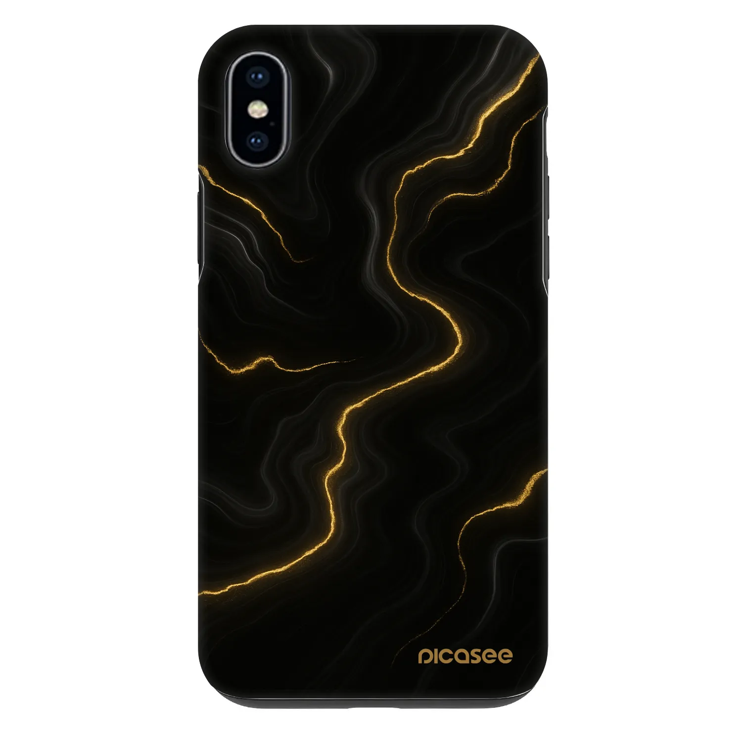Picasee Fashion Case pentru Apple iPhone XS Max - Thunder