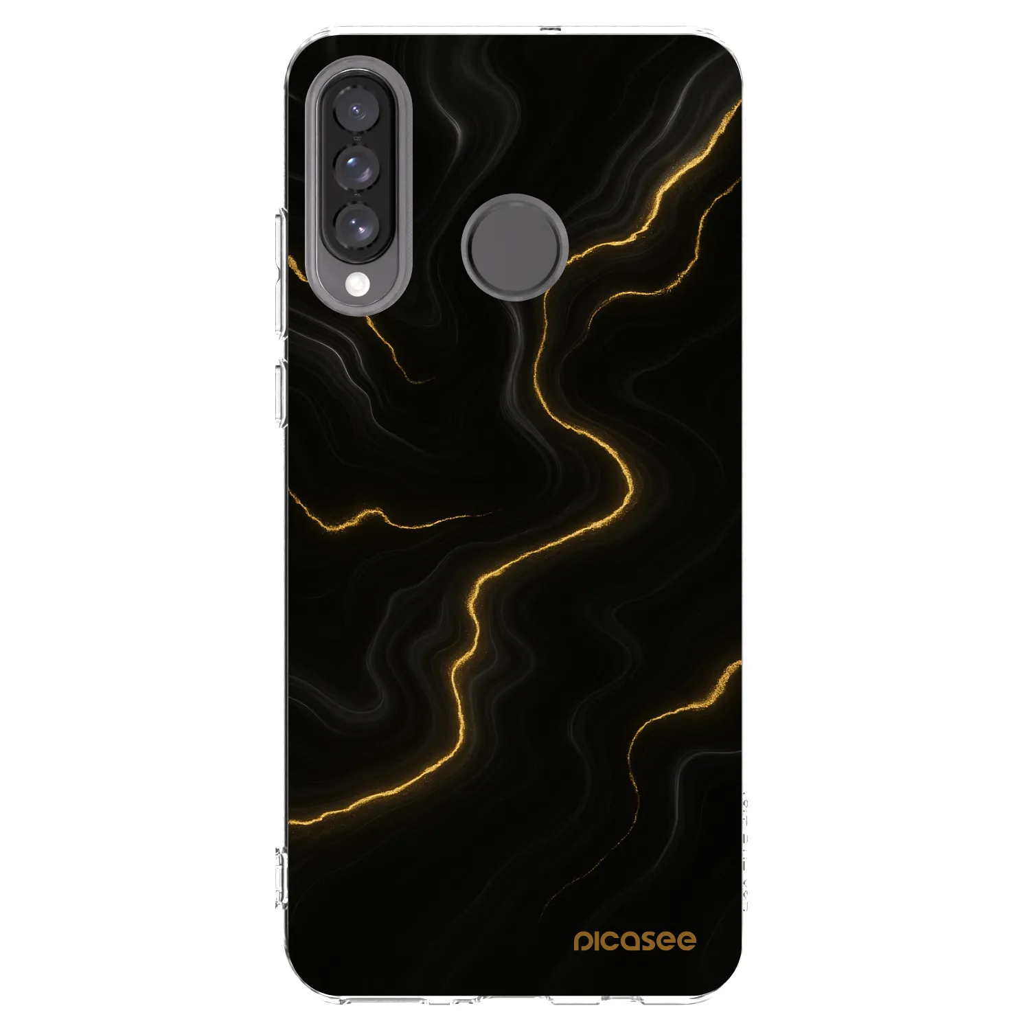 Picasee husă transparentă din silicon pentru Huawei P30 Lite - Thunder