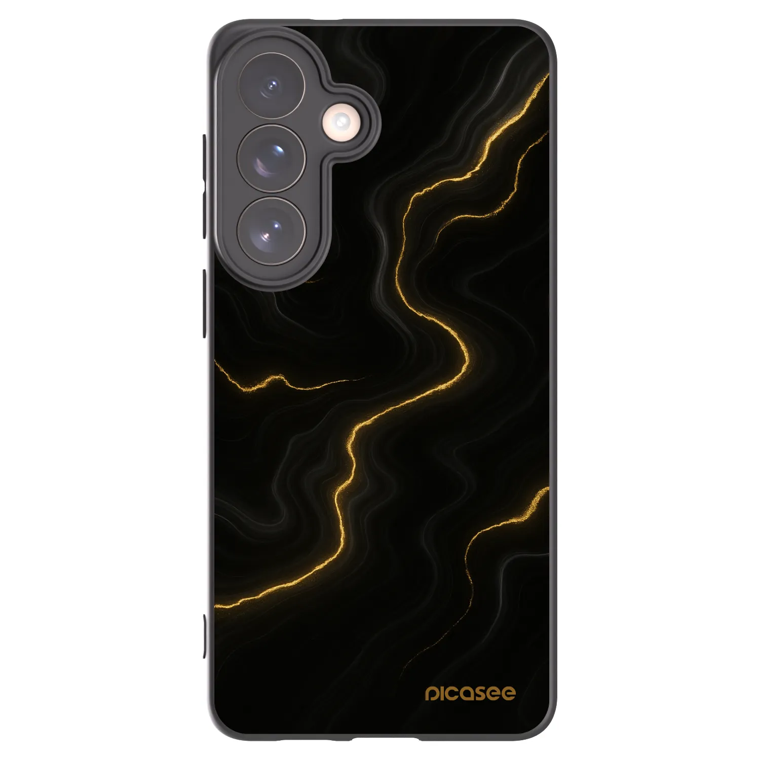 Picasee husă neagră din silicon pentru Samsung Galaxy S26+ - Thunder