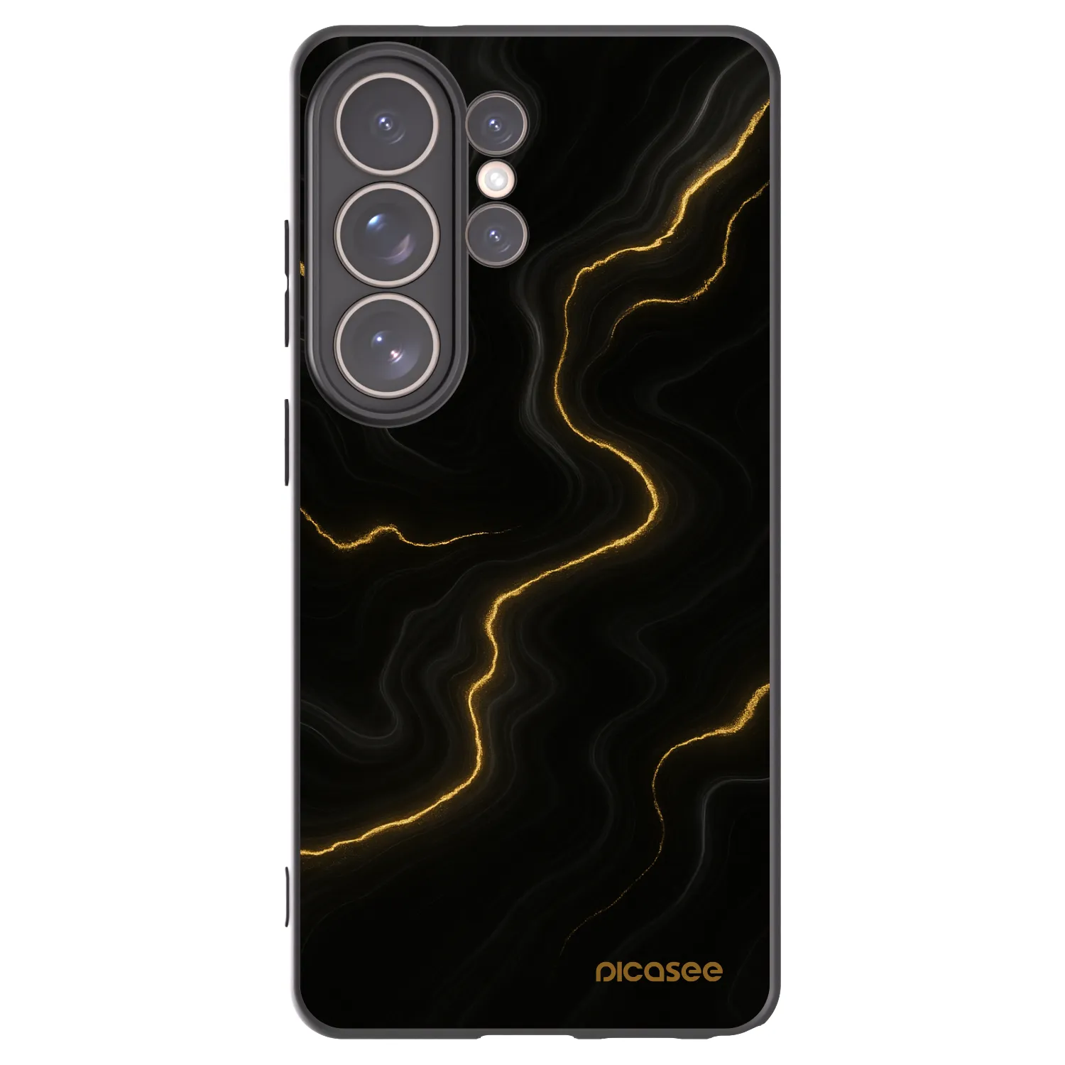 Picasee husă neagră din silicon pentru Samsung Galaxy S26 Ultra - Thunder