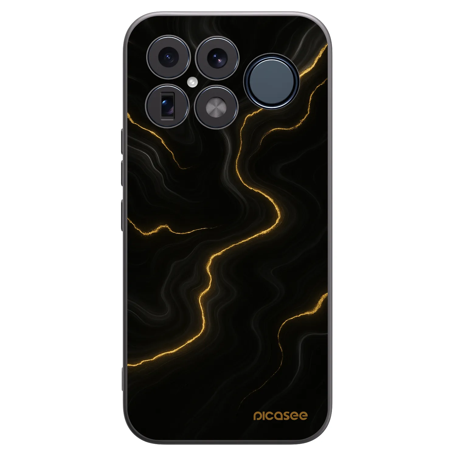 Picasee husă neagră din silicon pentru Xiaomi Poco F8 Ultra - Thunder