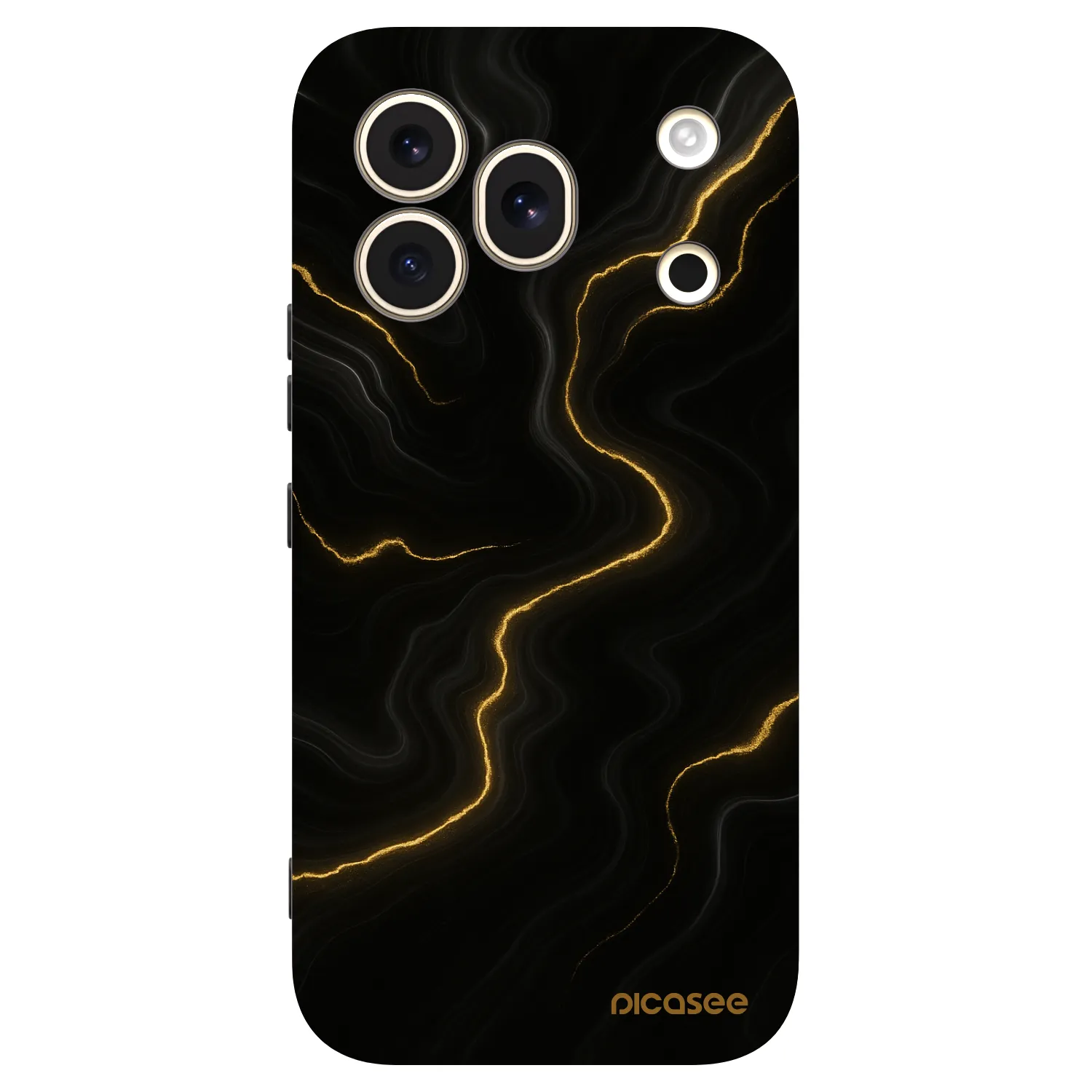 Picasee husă neagră din silicon pentru Honor 600 Pro - Thunder