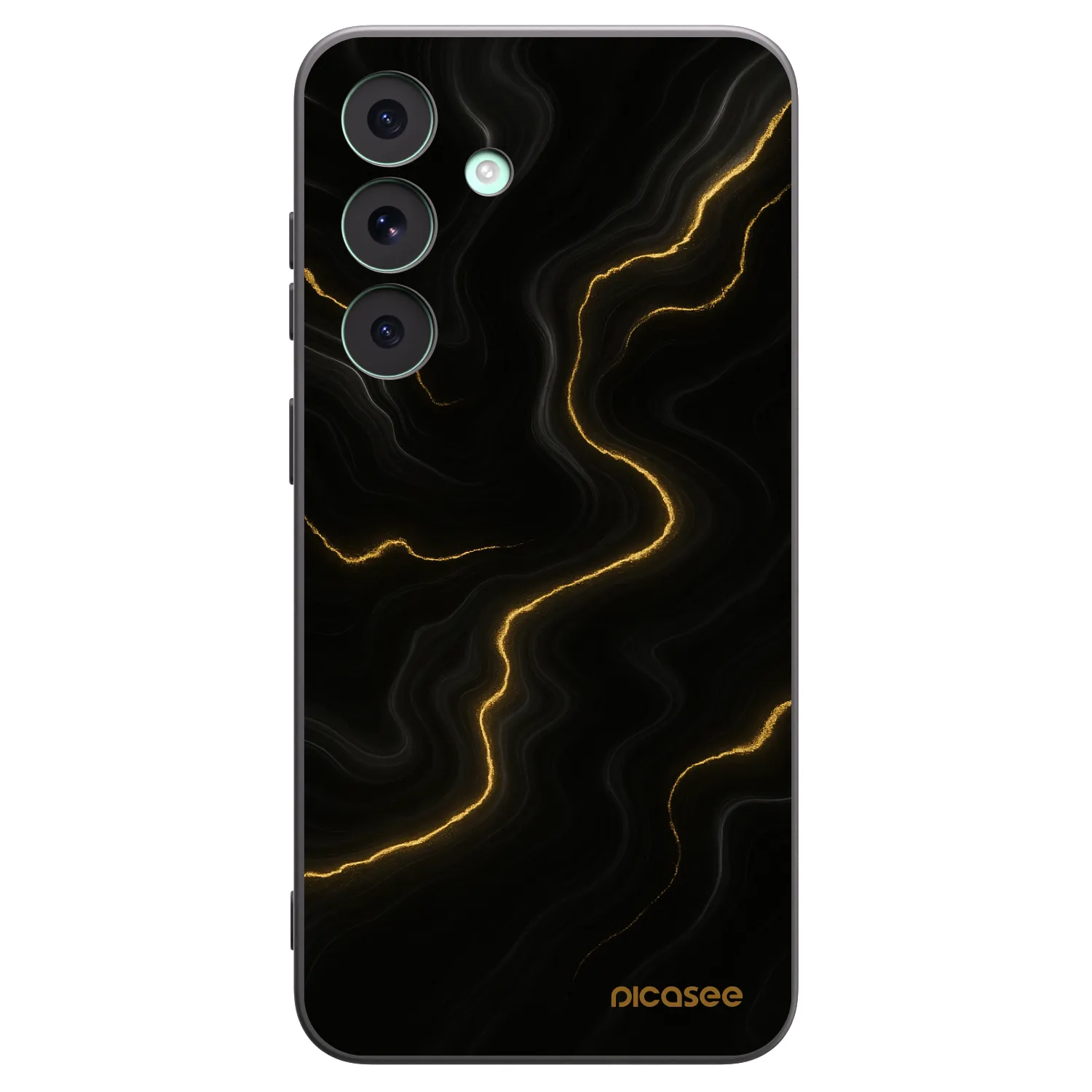 Picasee husă neagră din silicon pentru Samsung Galaxy S26 FE - Thunder