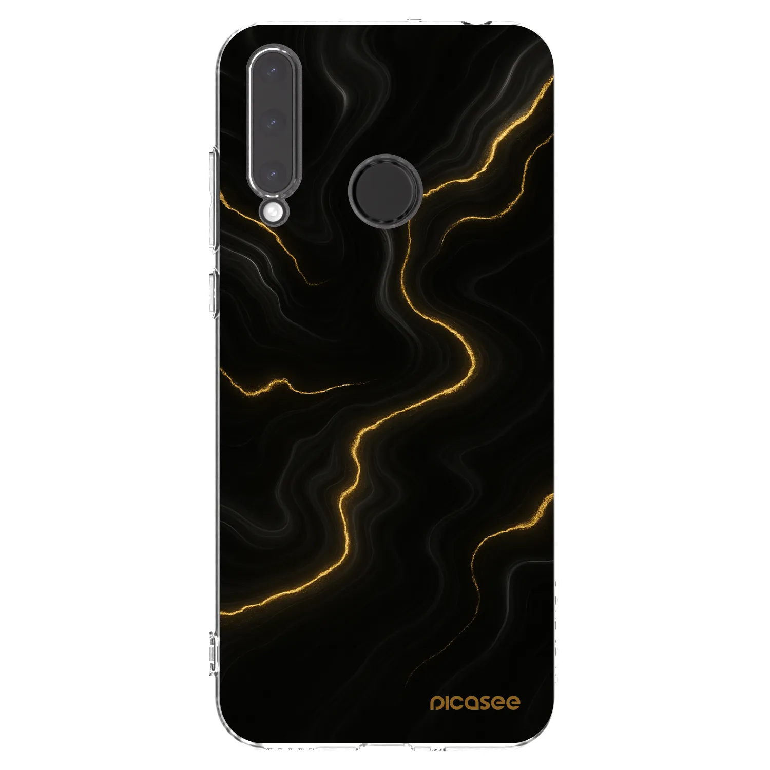 Picasee husă transparentă din silicon pentru Honor 20 Lite - Thunder