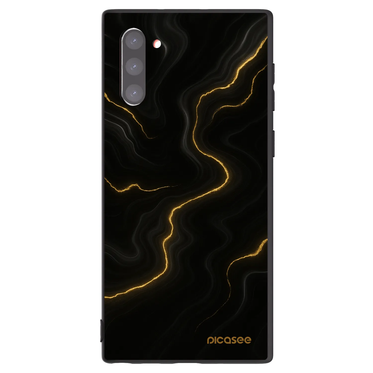 Picasee husă neagră din silicon pentru Samsung Galaxy Note 10 N970F - Thunder