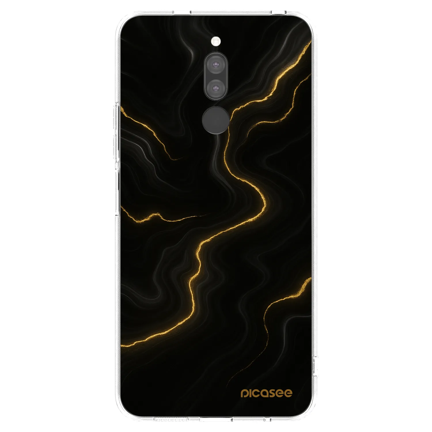 Picasee husă transparentă din silicon pentru Xiaomi Redmi 8 - Thunder