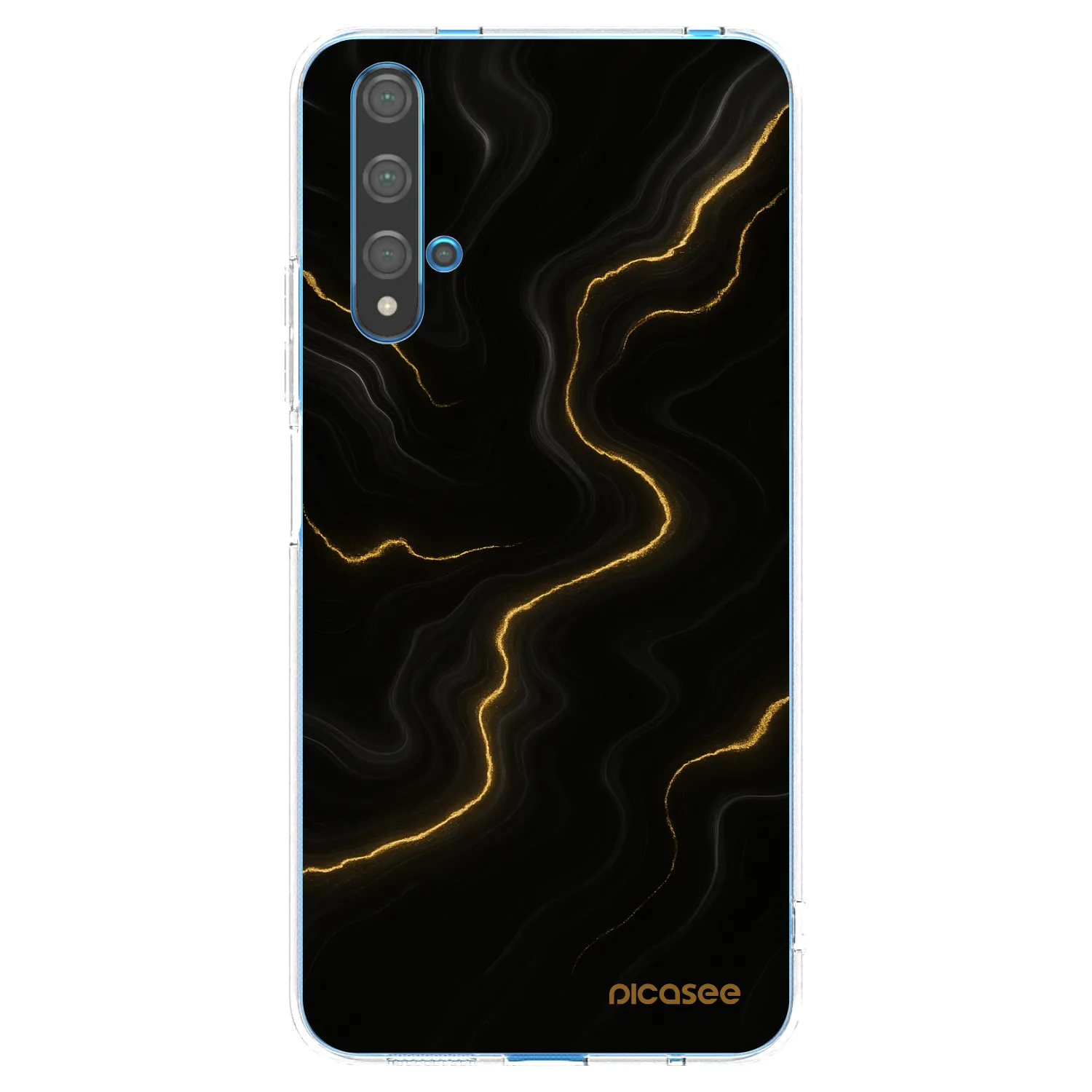 Picasee husă transparentă din silicon pentru Huawei Nova 5T - Thunder