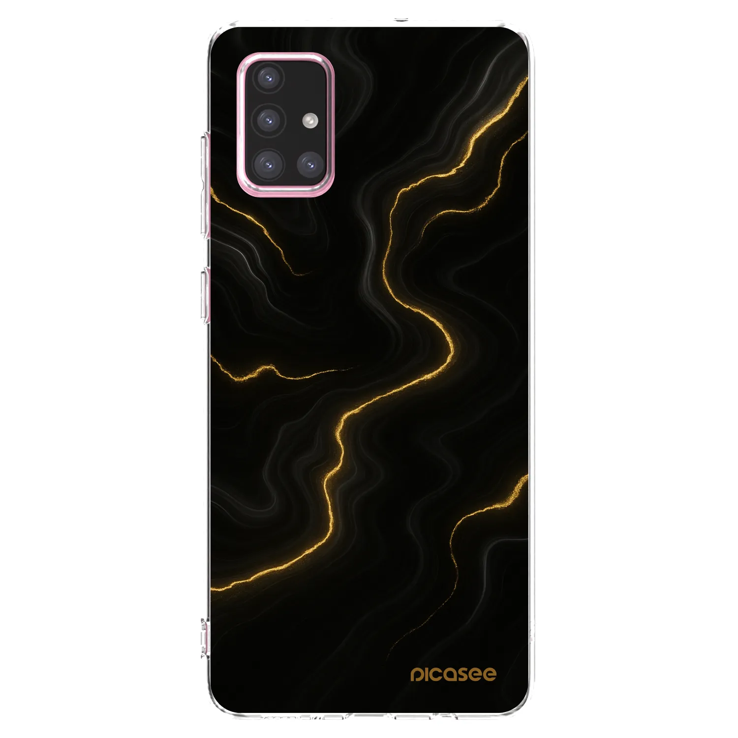 Picasee husă transparentă din silicon pentru Samsung Galaxy A71 A715F - Thunder